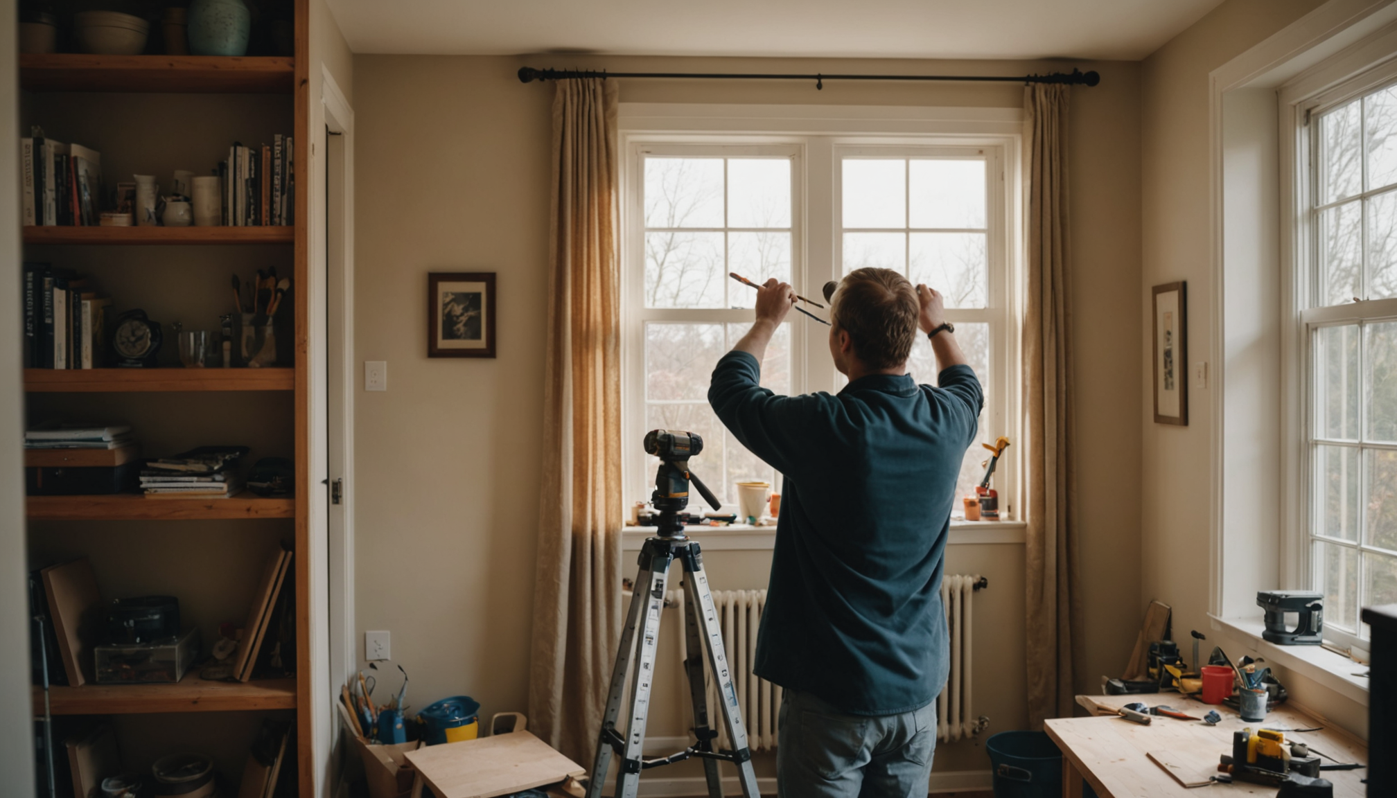 bricolage pour d&eacute;butant : le guide complet pour commencer sans stress &mdash; kit 1-3 heures facile variable poser une tringle
