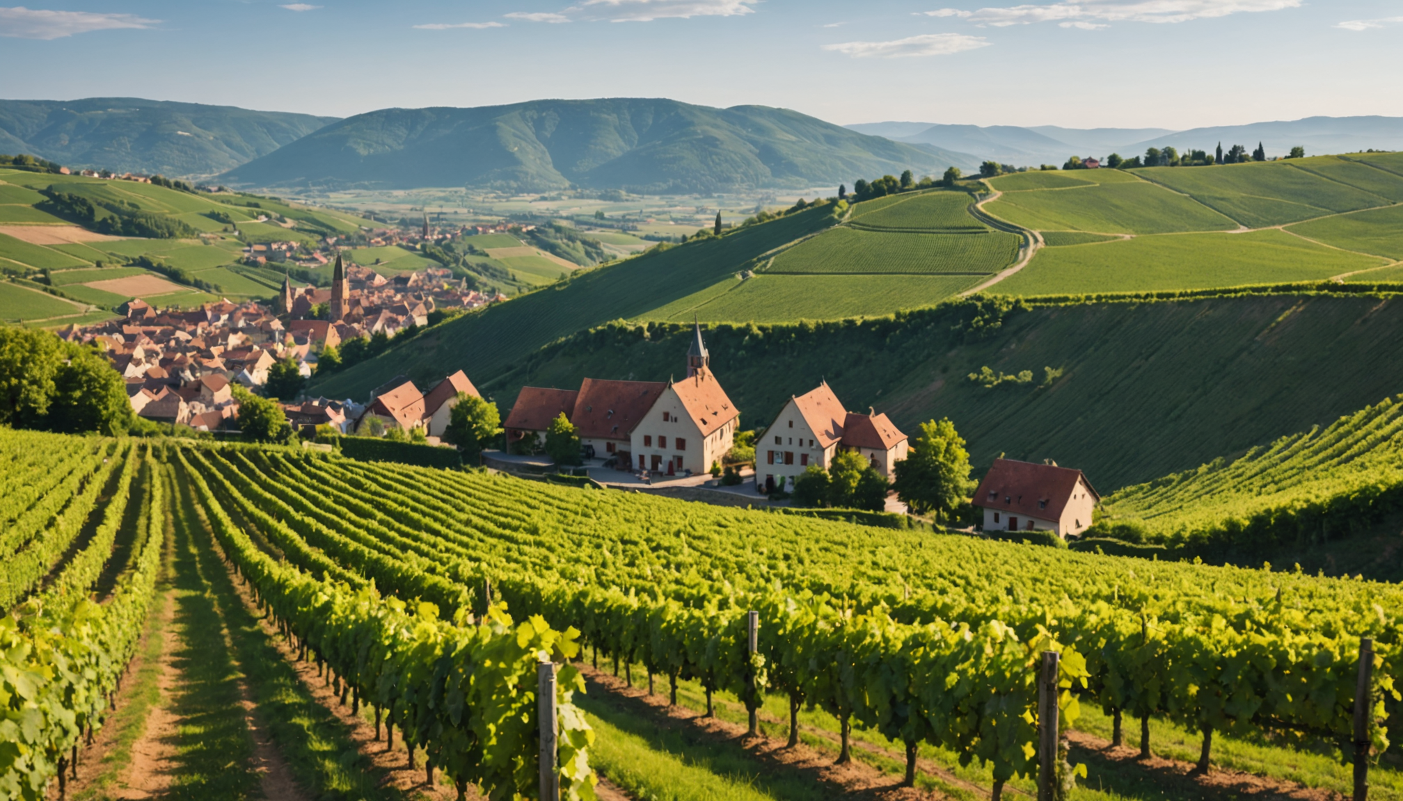 régions culinaires de france : un voyage savoureux — la route des vins d'alsace traverse des paysages