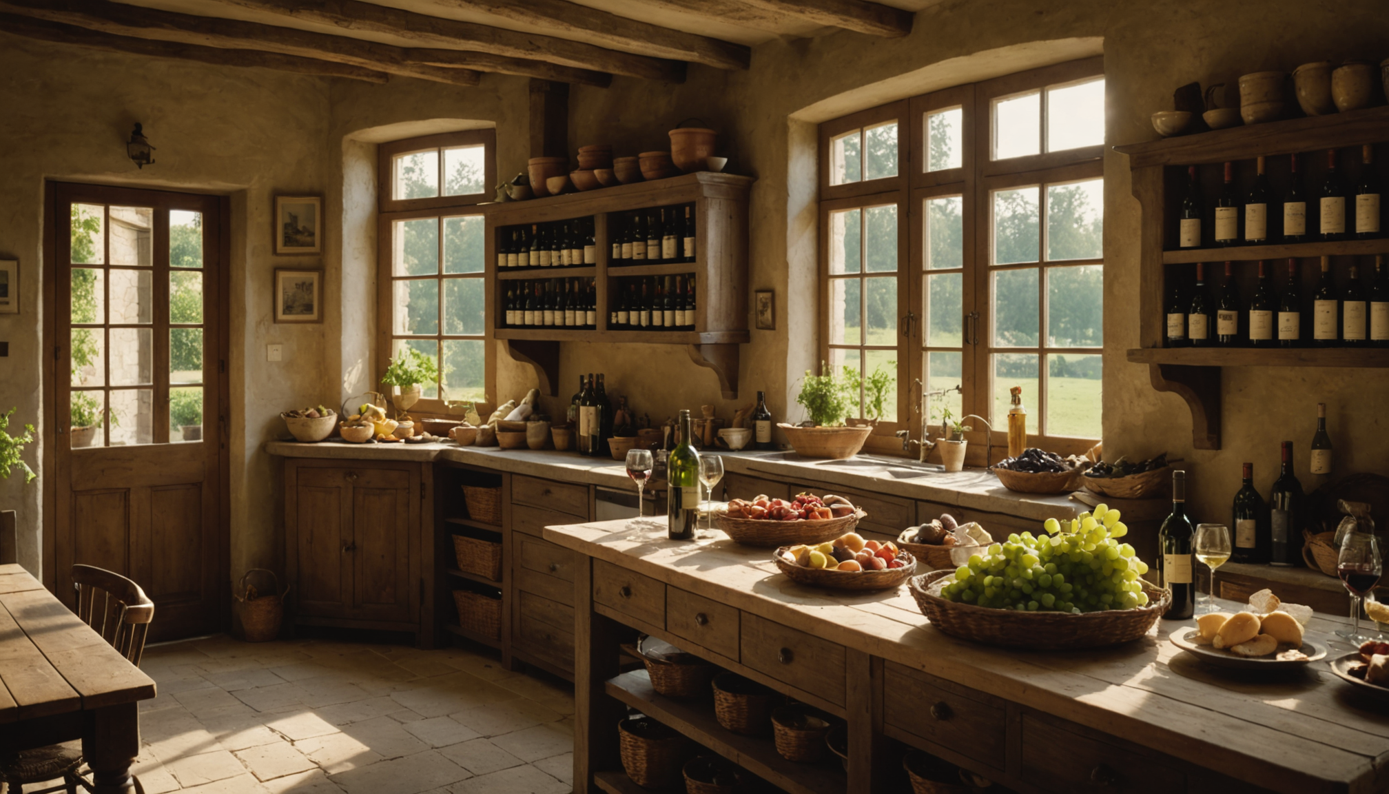 Illustration : « une maison française sans garde-manger bien garni — explorer une maison française change tout ?