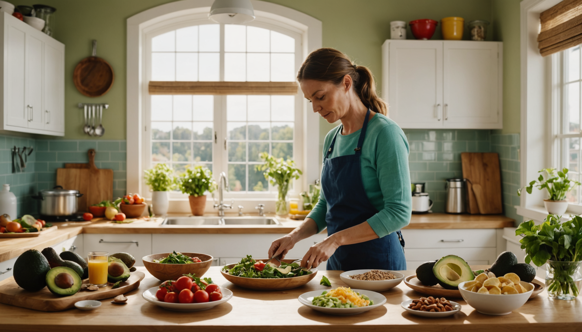 améliorez votre santé grâce à une alimentation équilibrée — gnésium, vitamine e, lipides sains énergie stable, santé