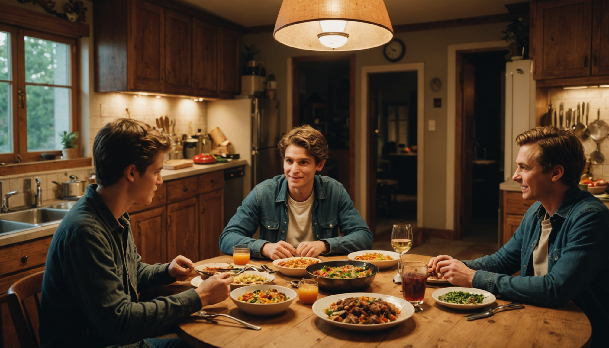 Illustration : lorsqu'un adolescent devient végétarien dans une famille de — la cuisine influence-t-elle les relations familiales ?