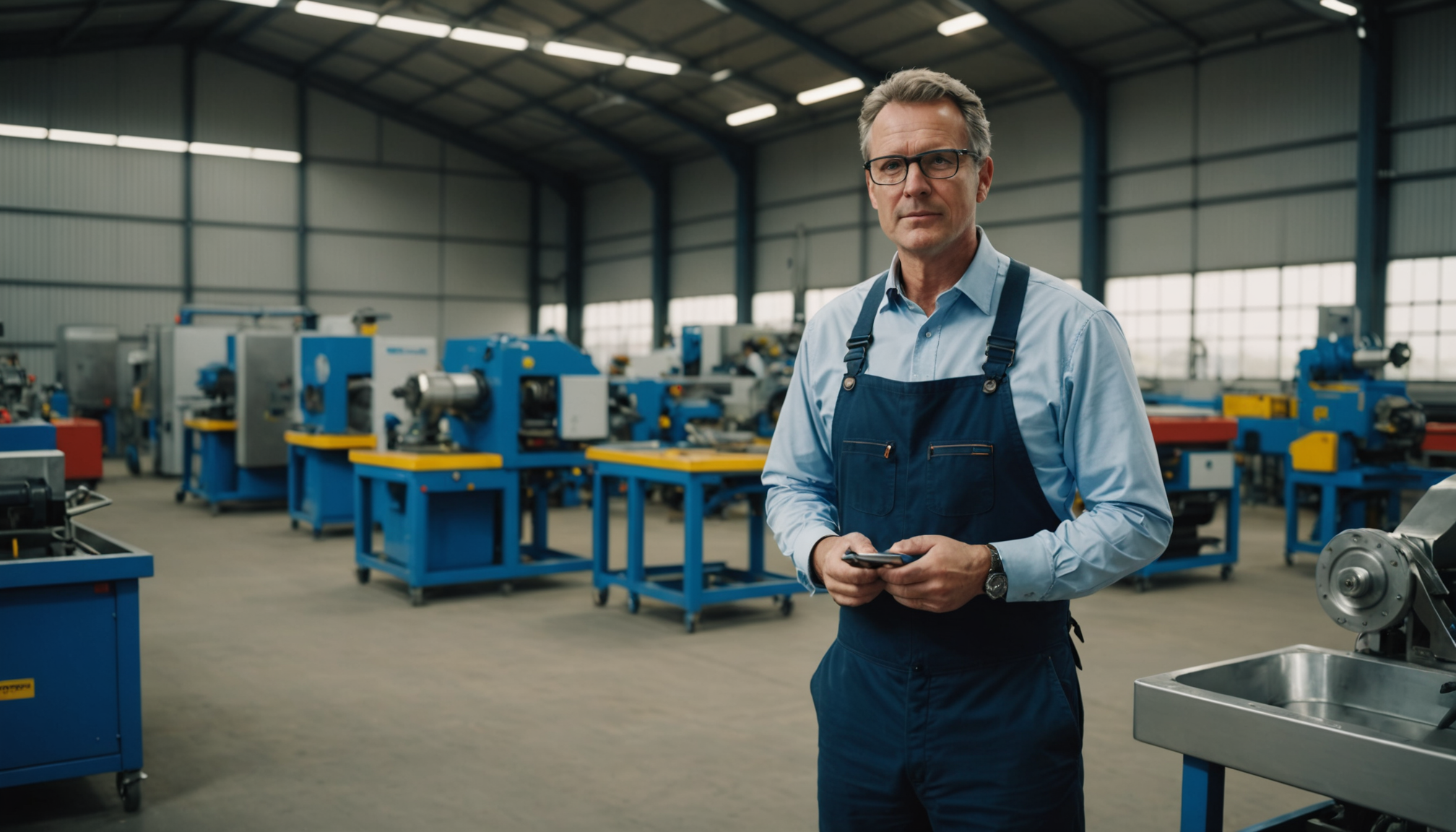 Illustration : l'agrobusiness nécessite des investissements matériels significatifs. un atelier — agrobusiness : comment passer d’agriculteur à chef d’entreprise