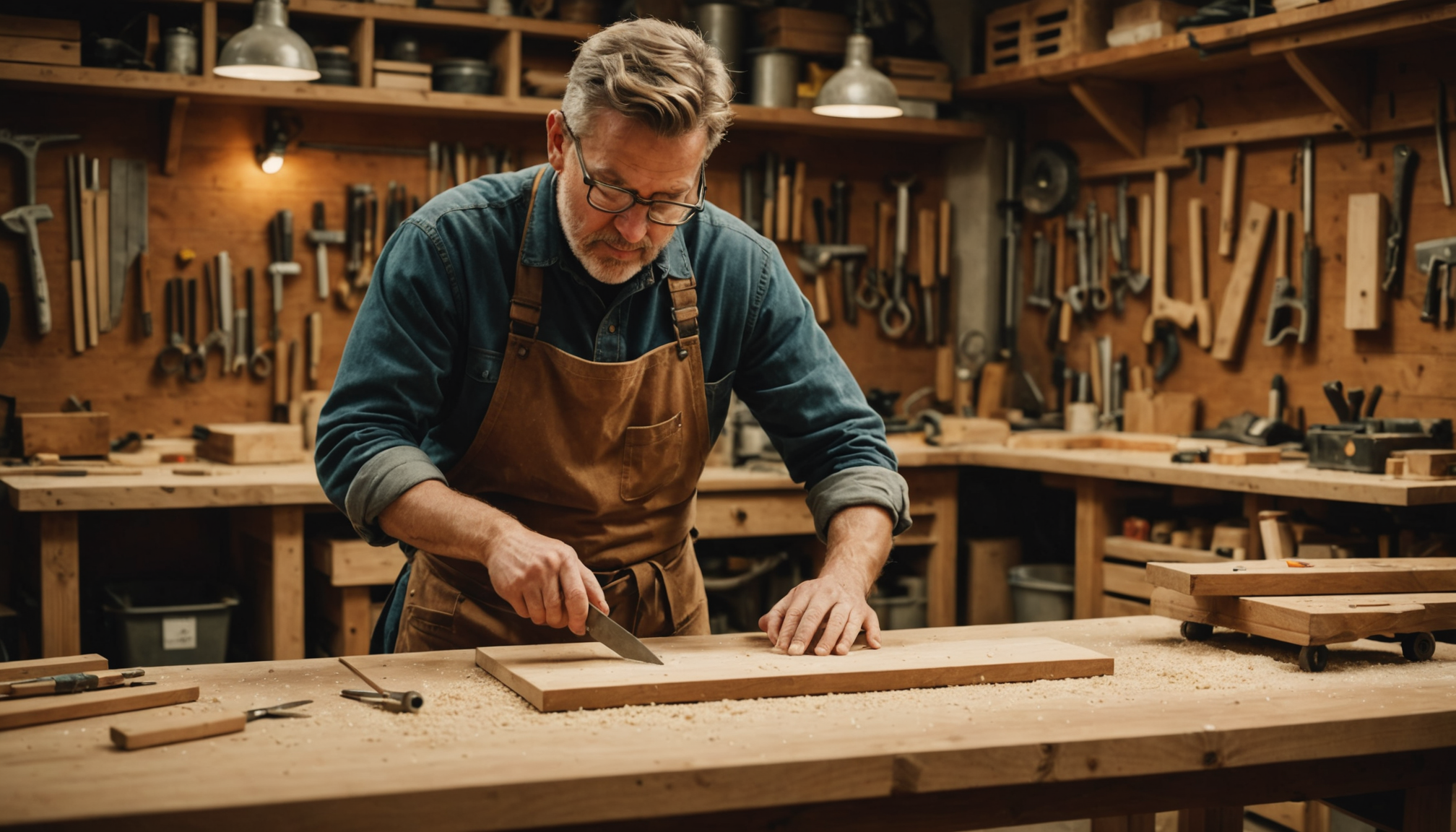 Illustration : la tentation de précipiter le séchage entre les — menuiserie débutant : réussir ses premiers projets facilement