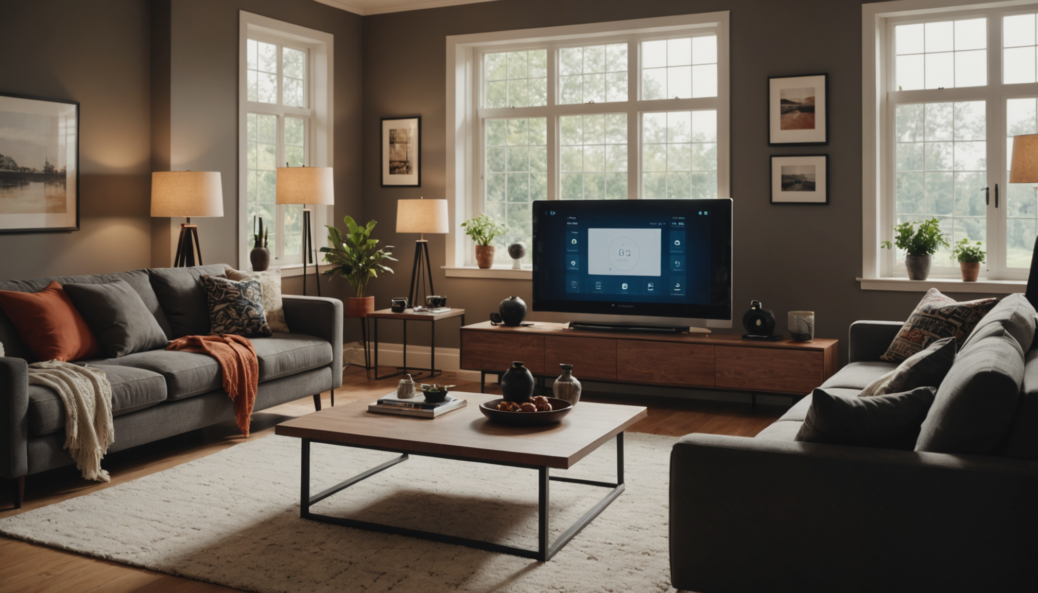 Illustration : le traitement local des commandes, sans transit par — maison intelligente : technologies pour plus de confort