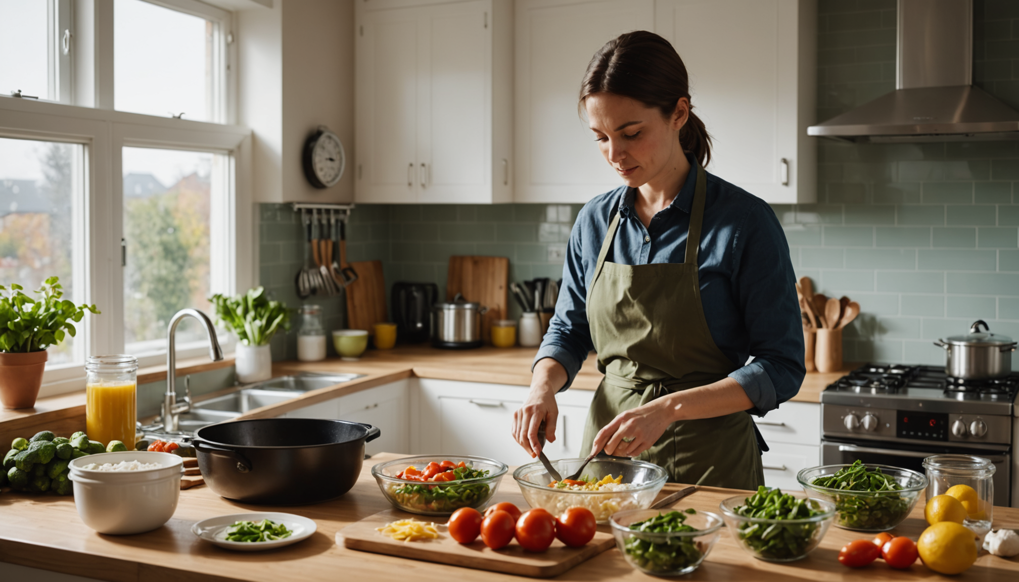 Illustration : la congélation stratégique prolonge les bénéfices du batch — organisation cuisine : planifier ses repas intelligemment