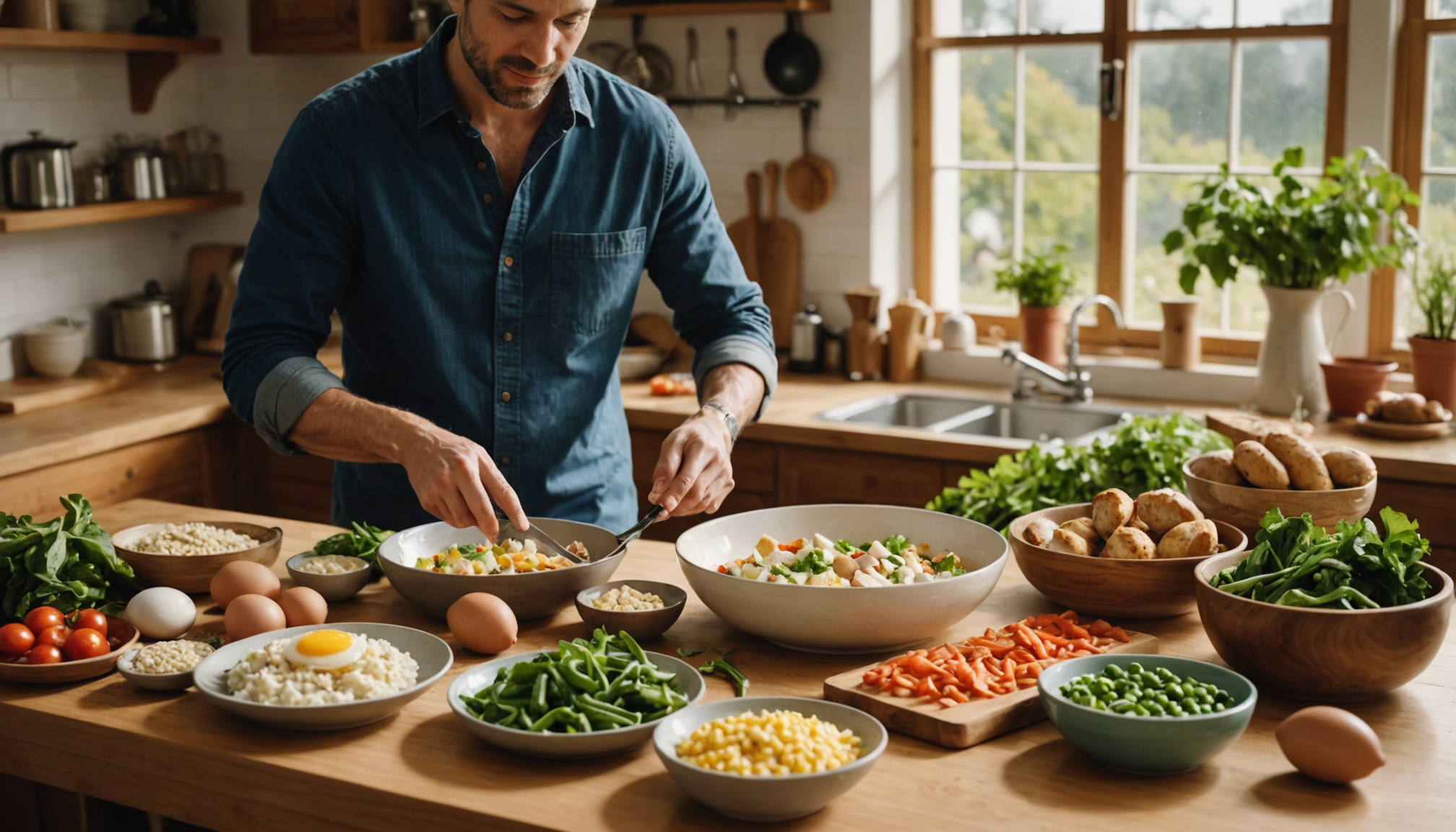 Illustration : variez les sources de protéines. alternez entre poissons — 7 astuces pour cuisiner léger sans sacrifier le goût
