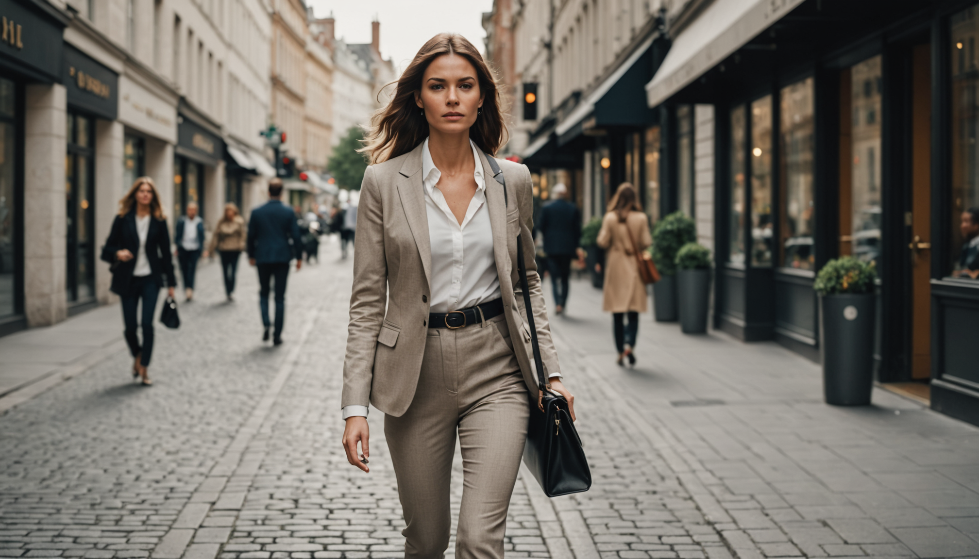 ce que vous ignorez sur le chic du quotidien — ton sur ton avec le pantalon pour un