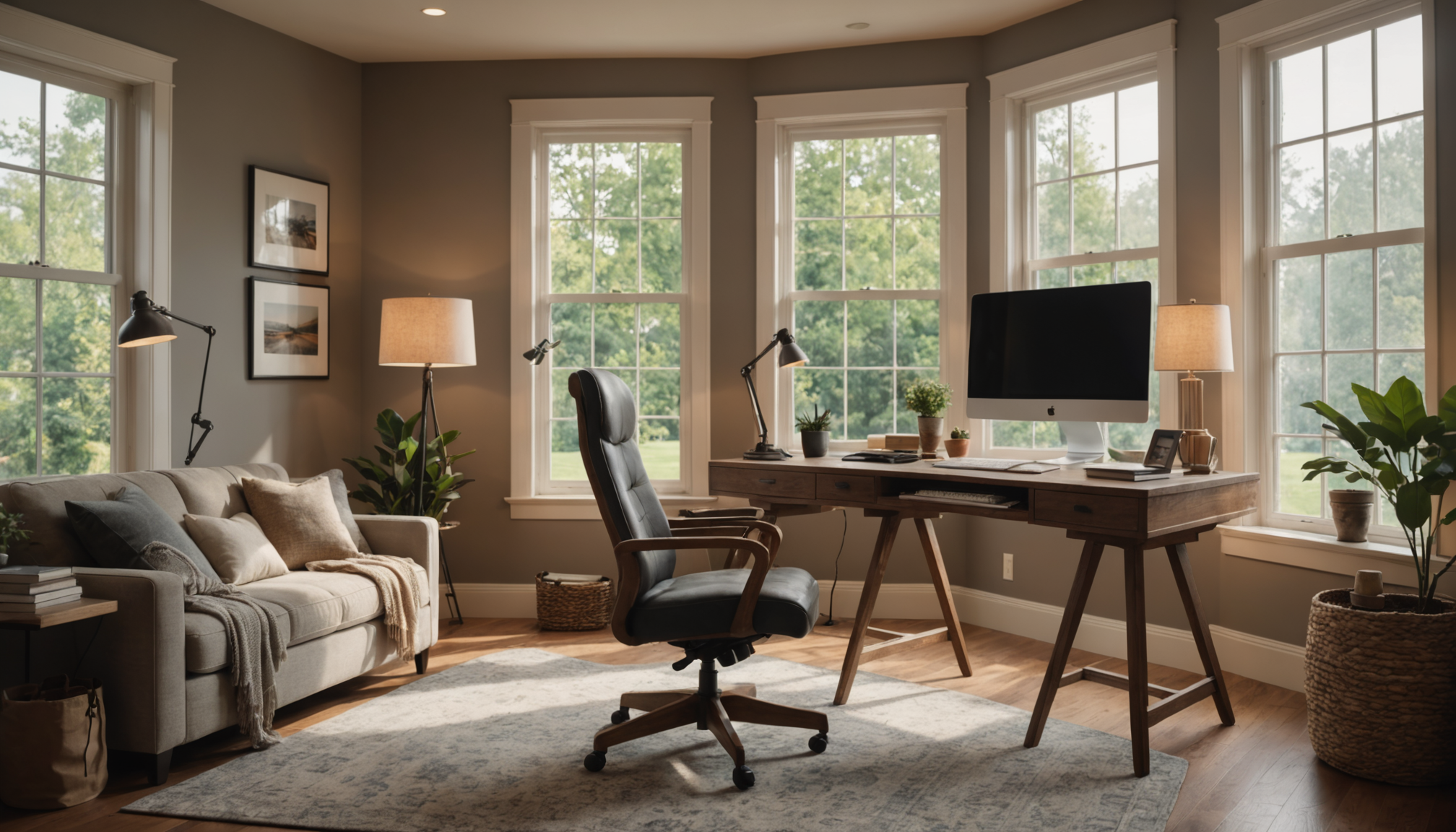 Illustration : évitez d'installer votre bureau dans la chambre si — améliorez votre bien-être grâce à un habitat confortable