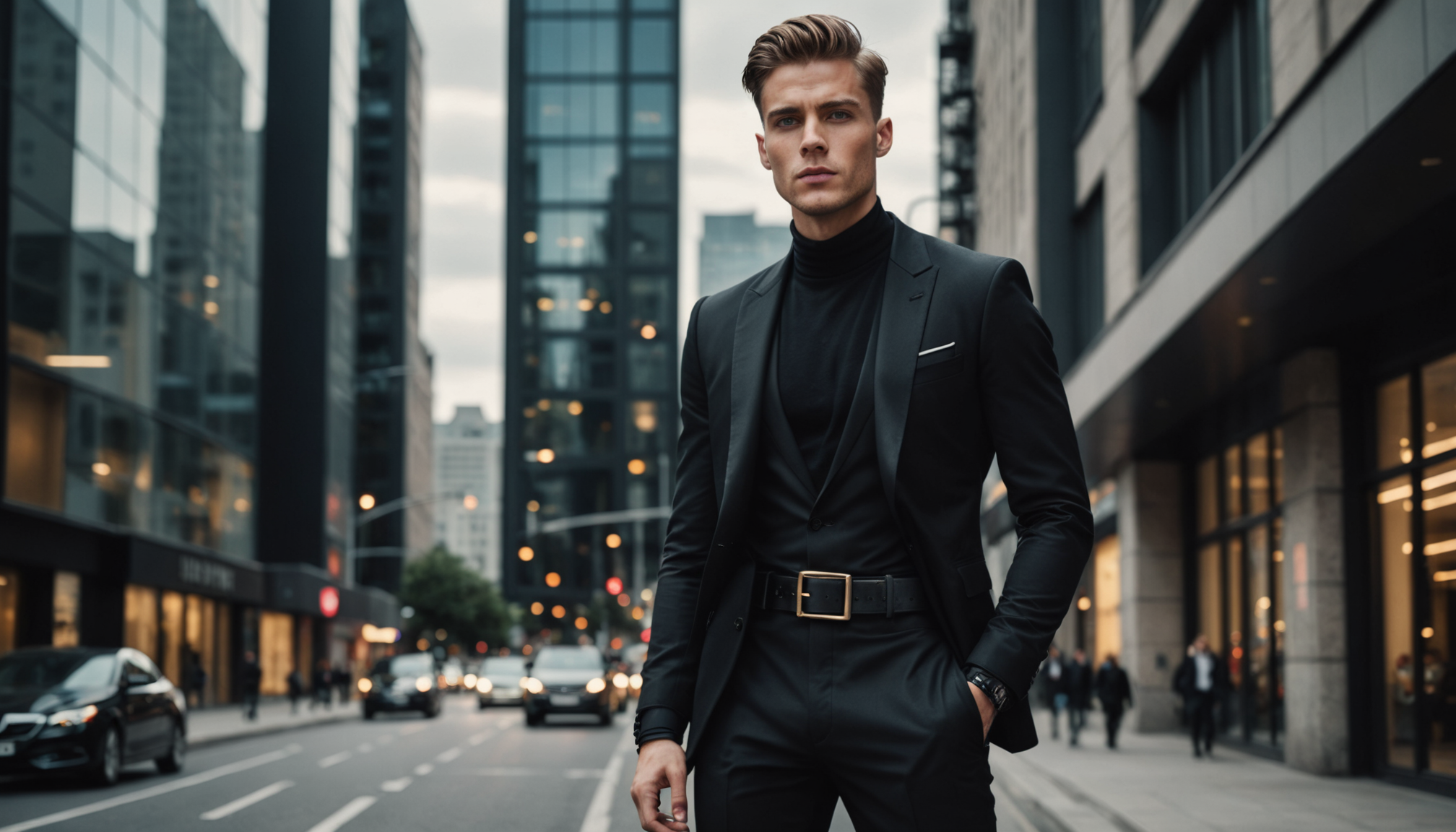 fusionner élégance et dynamisme dans votre garde-robe — les contrastes maîtrisés ajoutent du caractère à vos