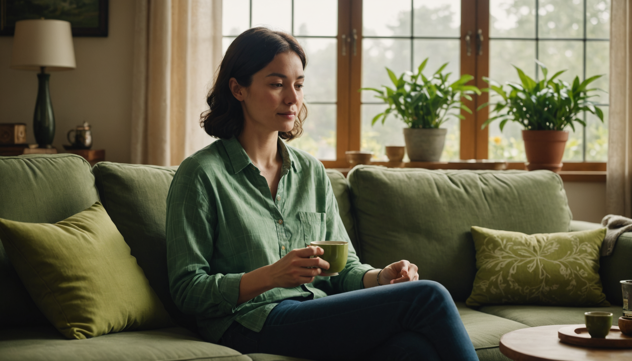 Illustration : les acides aminés comme la théanine, présente dans — nutrition et bien-être mental : l'équilibre gagnant