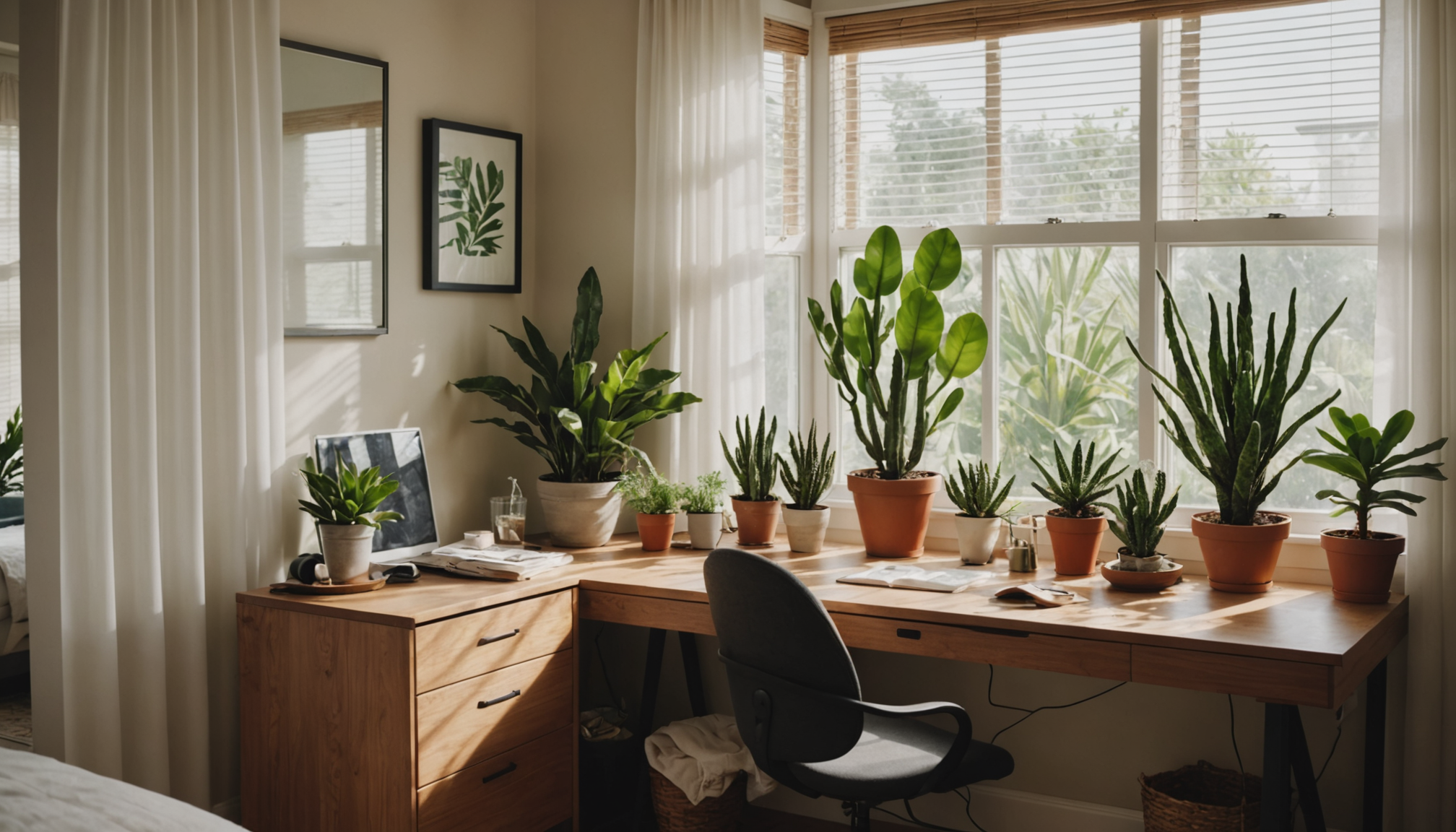 Illustration : disposez des plantes dans chaque pièce : une — 7 astuces pour harmoniser bien-être et décoration chez soi