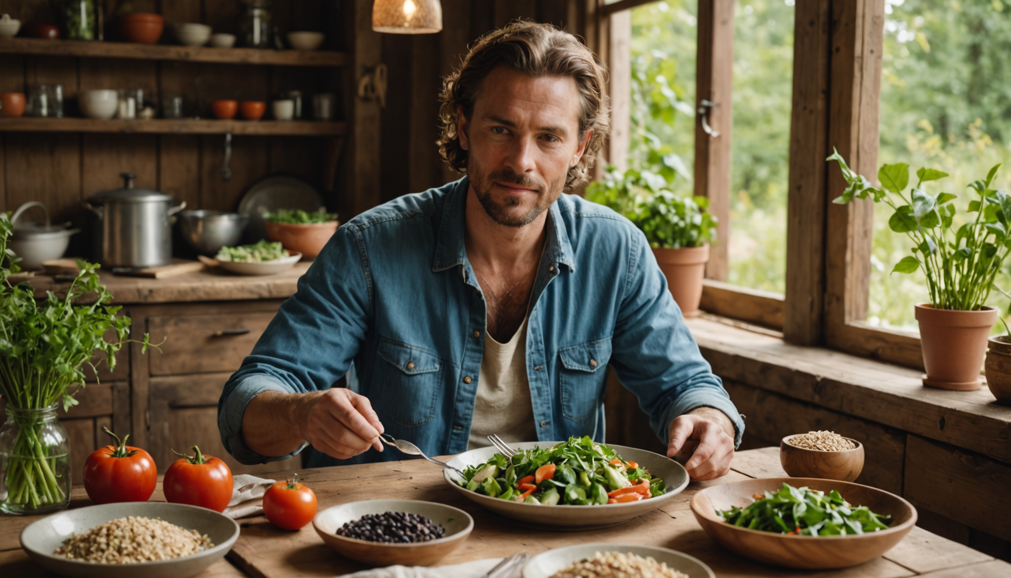 l'harmonie entre saveurs et tenues vestimentaires — e fraîcheur, crudités, graines coton bio, chanvre, bambou