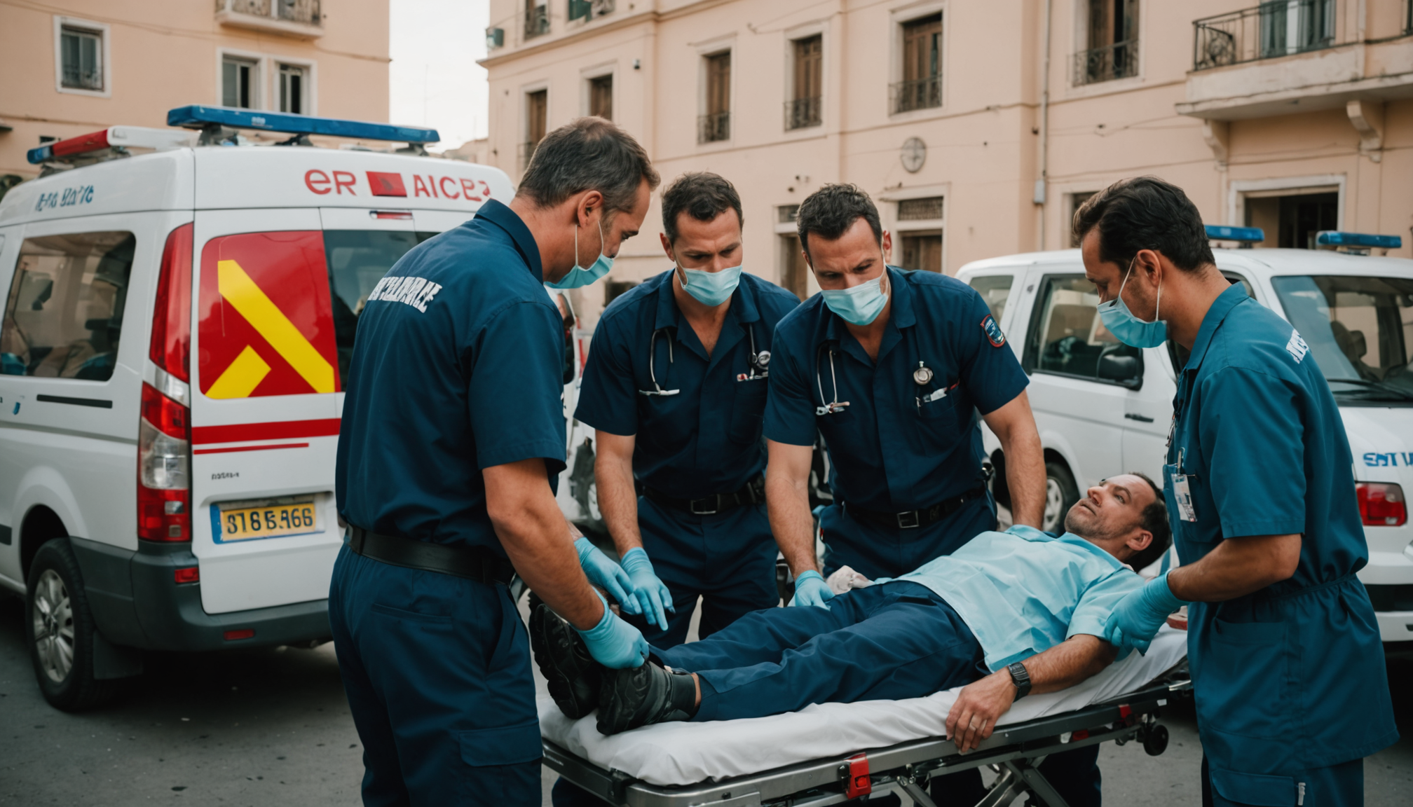 Illustration : avec les principales mutuelles traçabilité des interventions dans — service médical d'urgence : soins rapides à casablanca