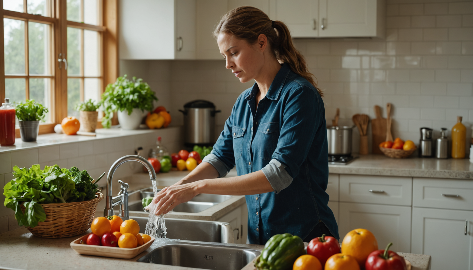 conseils essentiels pour bien vivre le premier trimestre — lavez systématiquement fruits et légumes crus, même bio,