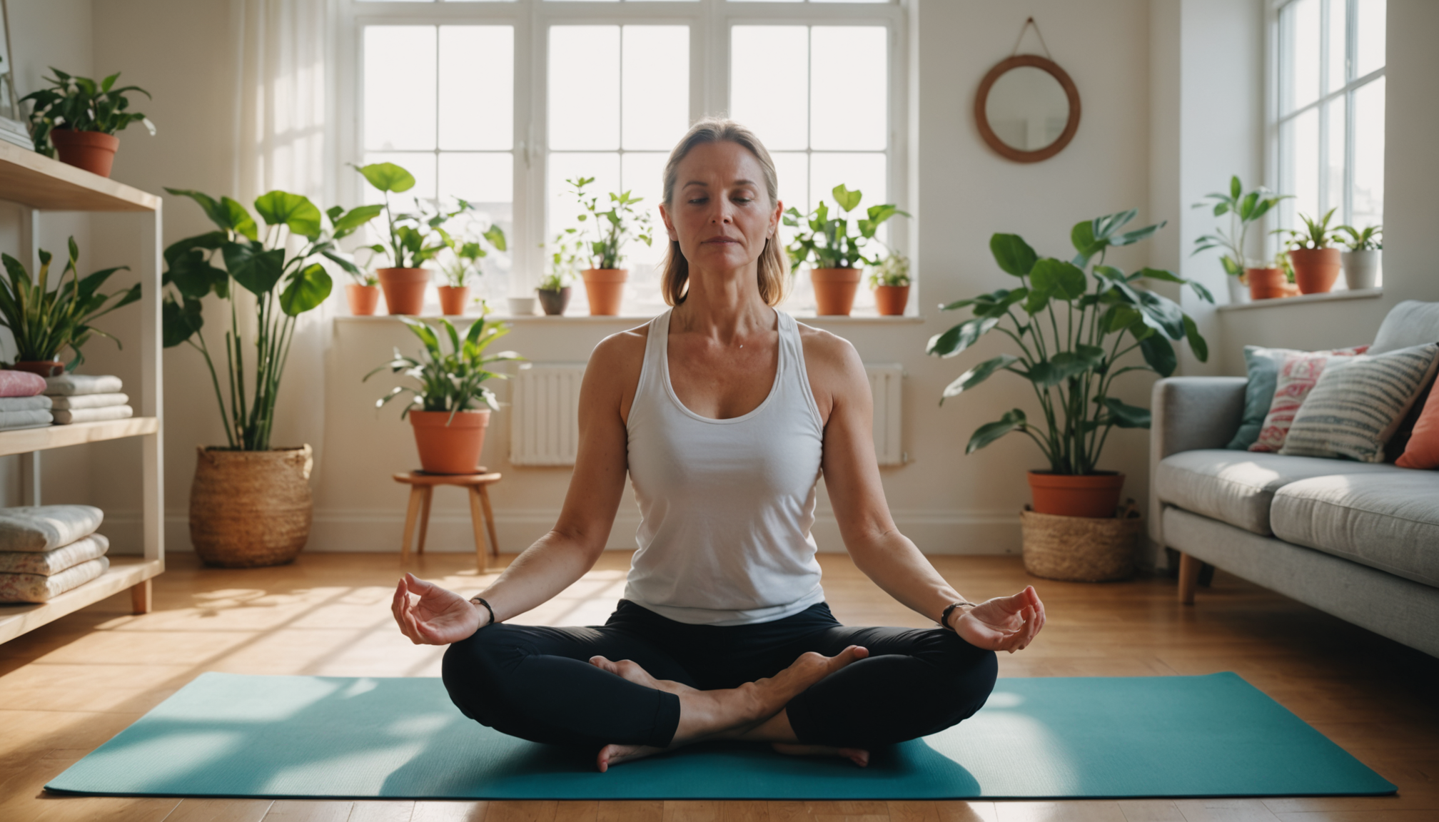 clés pour être une maman sereine au quotidien — l'exercice régulier libère des endorphines, ces hormones du