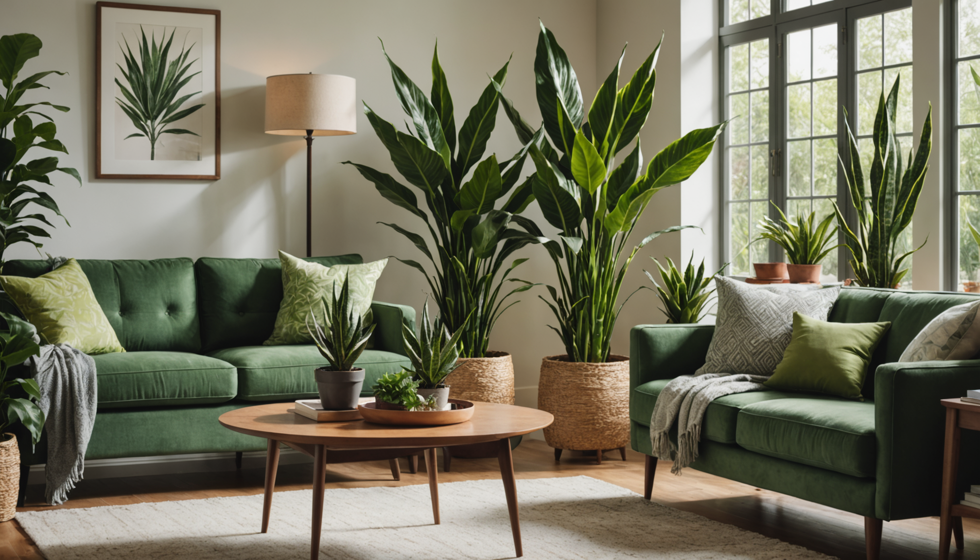 Illustration : quelques plantes dépolluantes apportent de la fraîcheur et — secrets bien gardés de la décoration parentale réussie