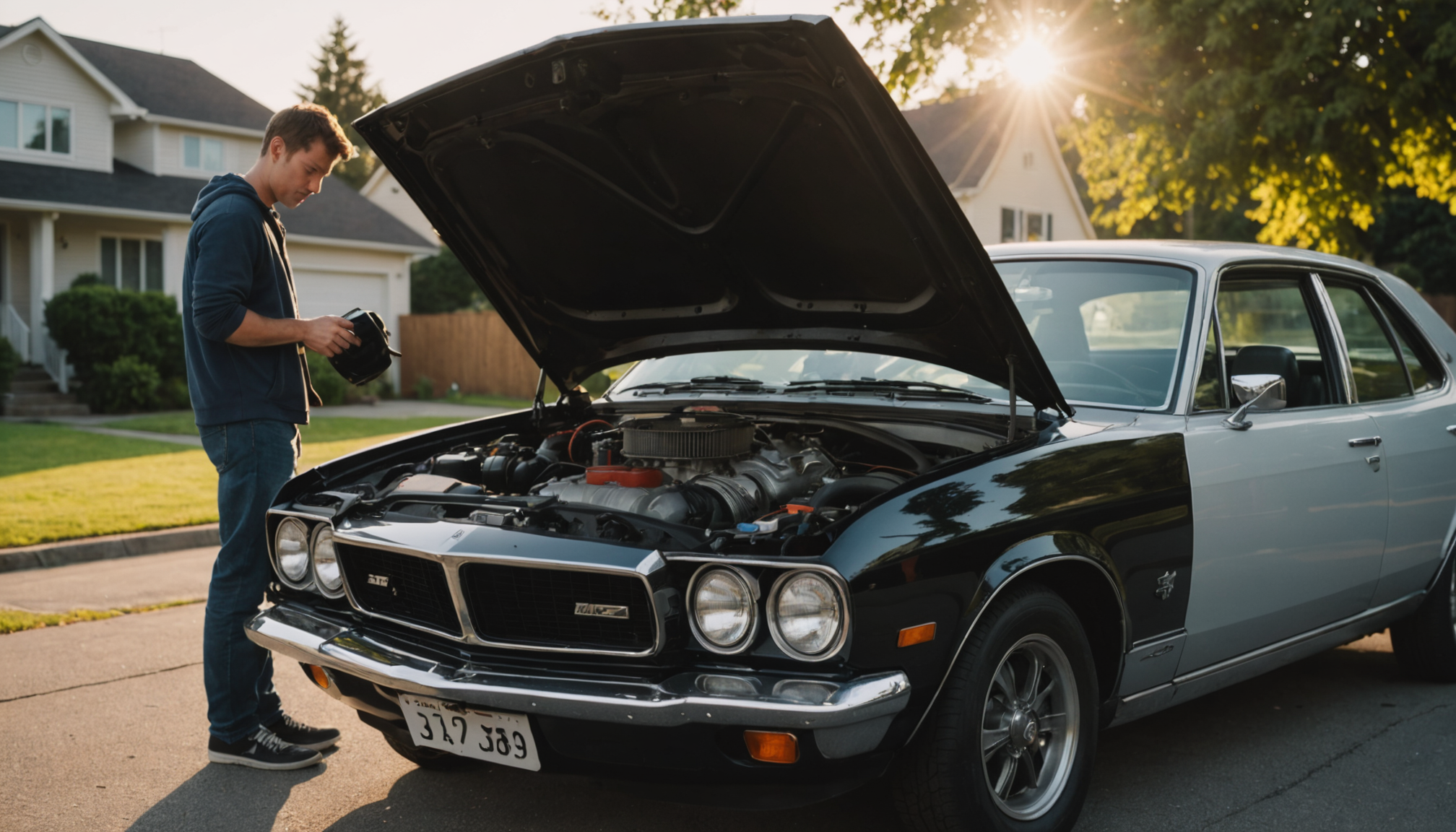 ce que vous devez vérifier avant d’acheter une voiture — ouvrez le capot et inspectez la propreté du