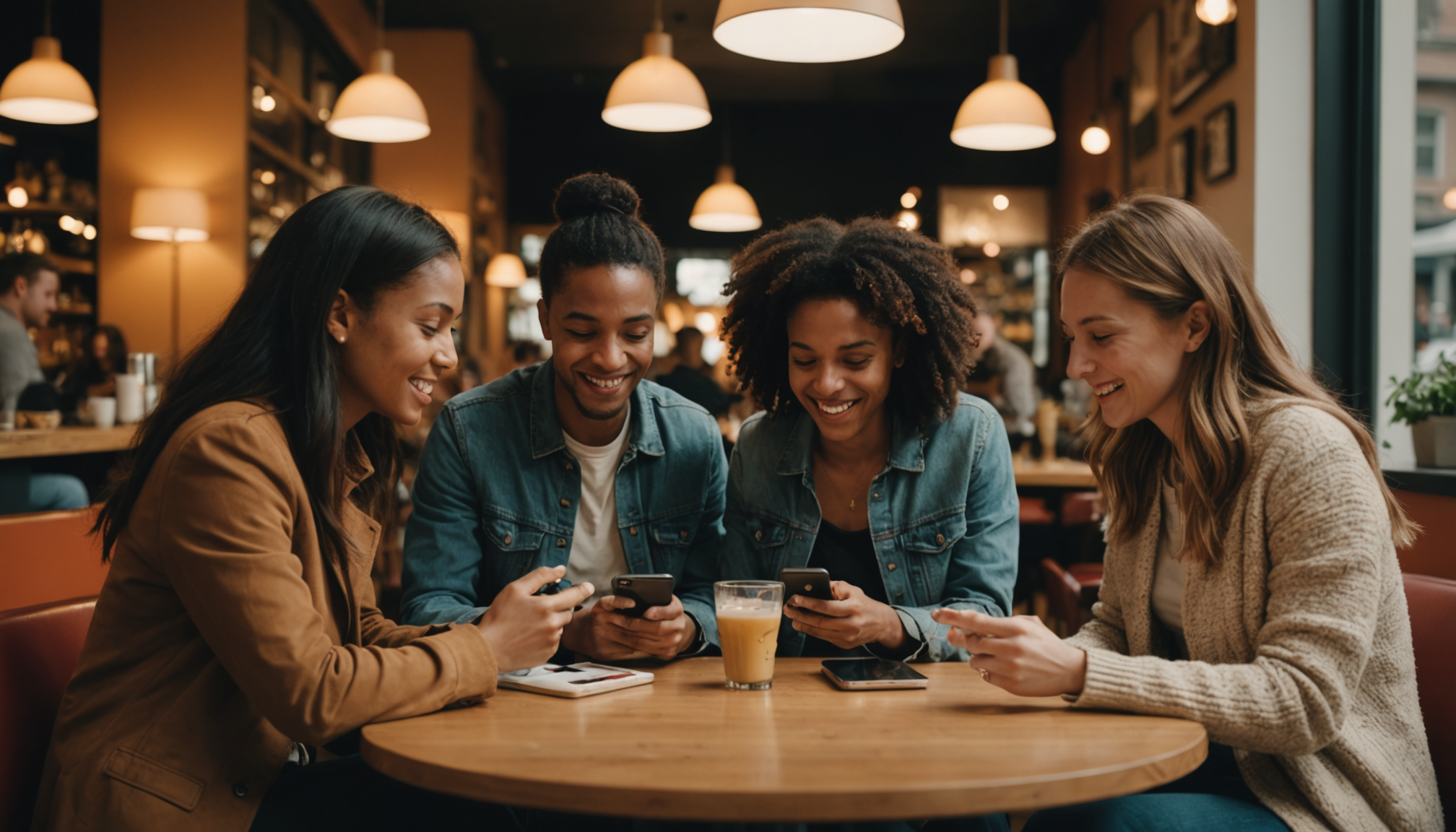 Illustration : le commerce social et les recommandations entre pairs — nouvelles tendances économiques qui transforment le monde (act)