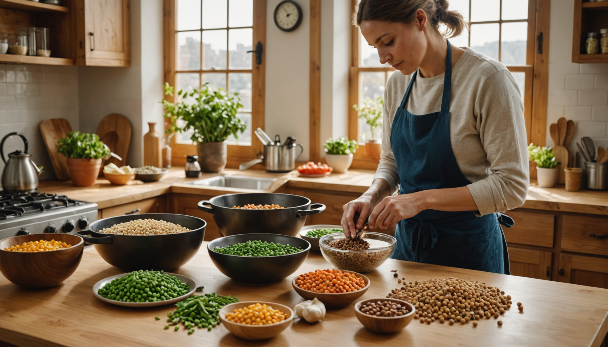 secrets du bien-être : équilibre et sérénité au quotidien — es légumineuses protéines végétales et fibres stabilisantes lentilles,