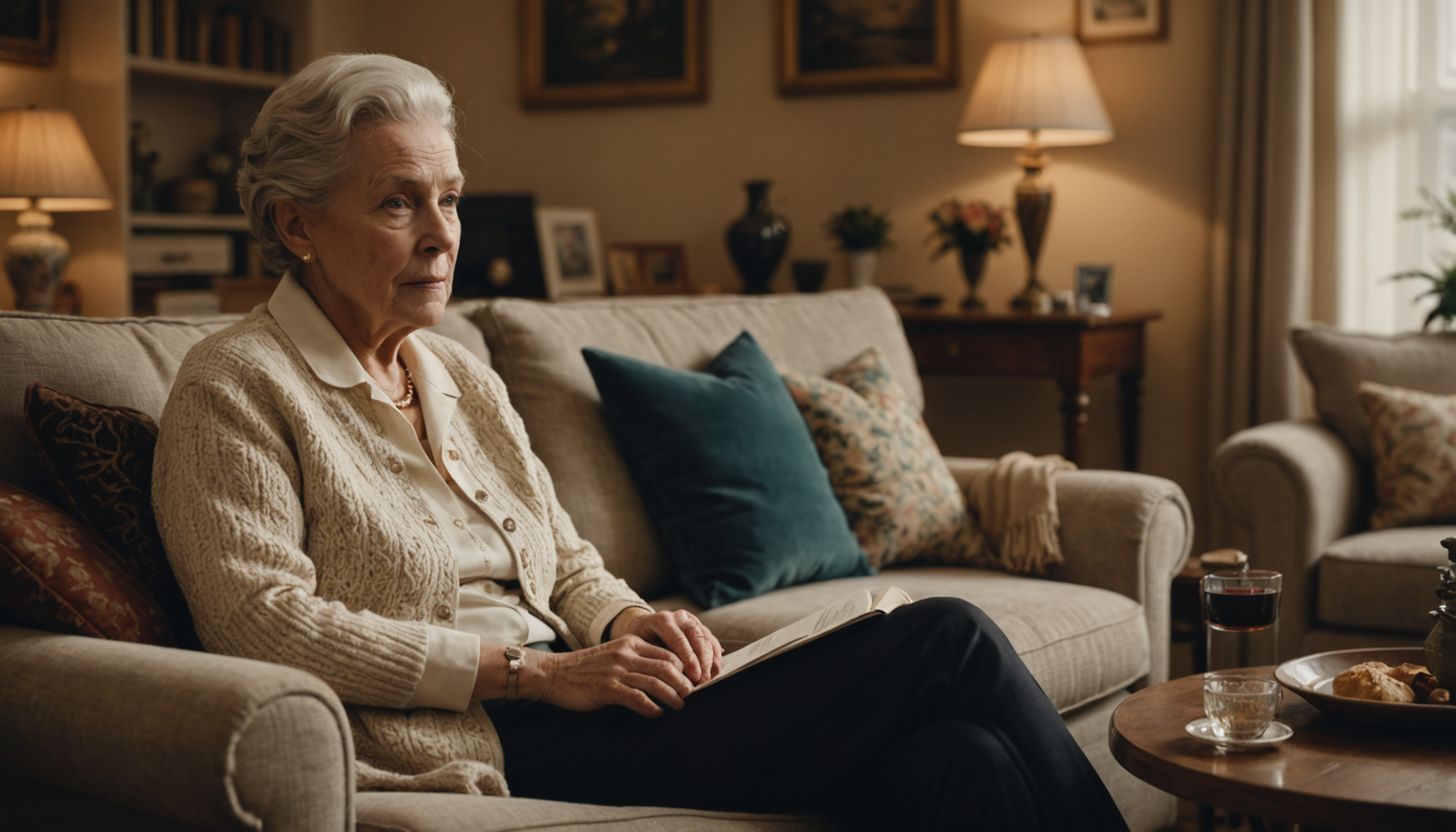 Illustration : l'élégance, c'est quand l'intérieur est aussi beau que — élégance et sagesse : l'art de vieillir avec style