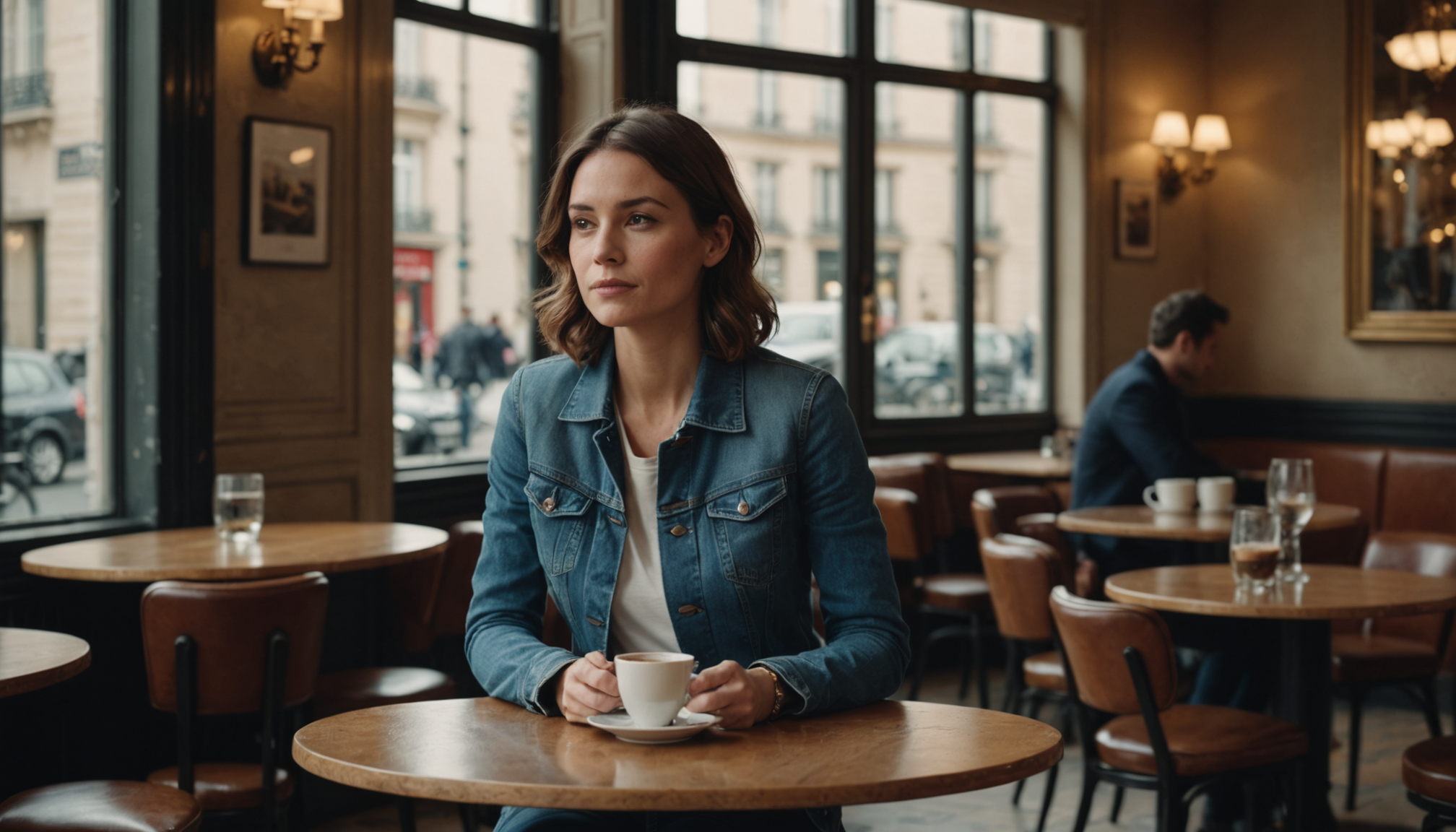 Illustration : même dans les moments informels, maintenir une certaine — élégance discrète : l'essence du style français en 2023