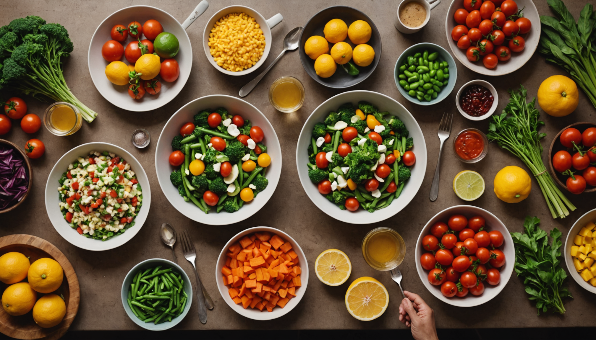 alimentation et esprit : l'impact insoupçonné sur le bien-être — la variété chromatique dans votre assiette garantit un