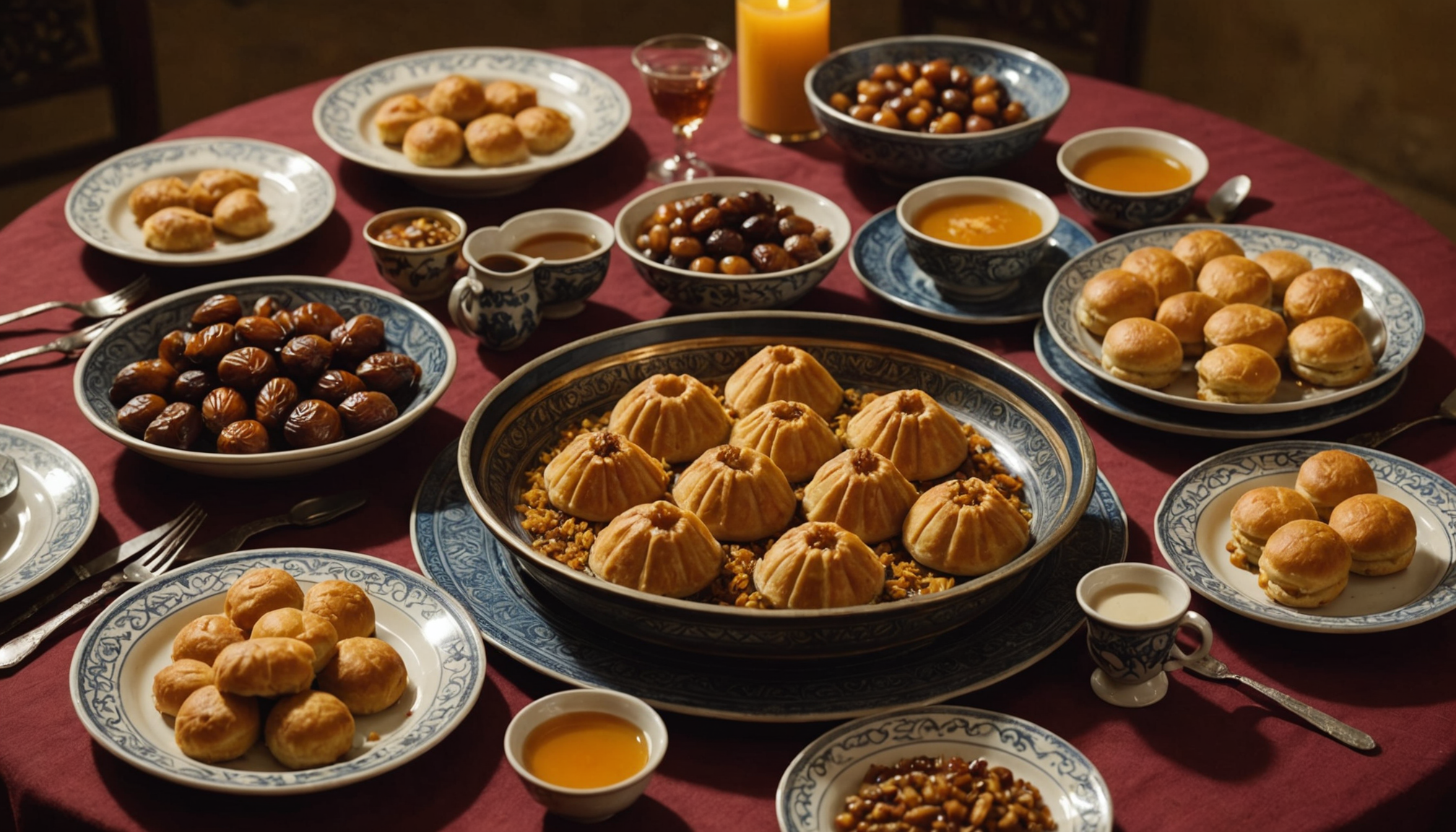 Illustration : servez la chorba brûlante dans des bols profonds, — cuisine orientale : recettes faciles inspirées du maghreb