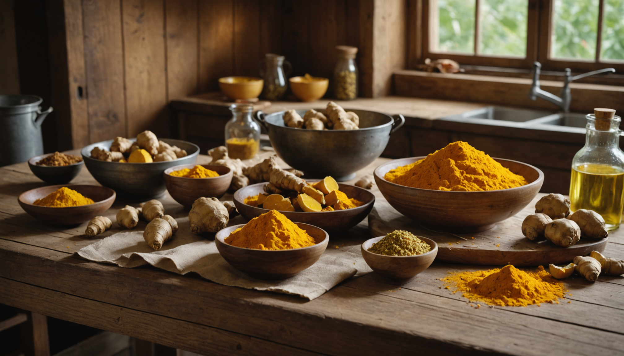 Illustration : le gingembre possède des propriétés antioxydantes et aide — aliments essentiels pour renforcer naturellement votre organisme