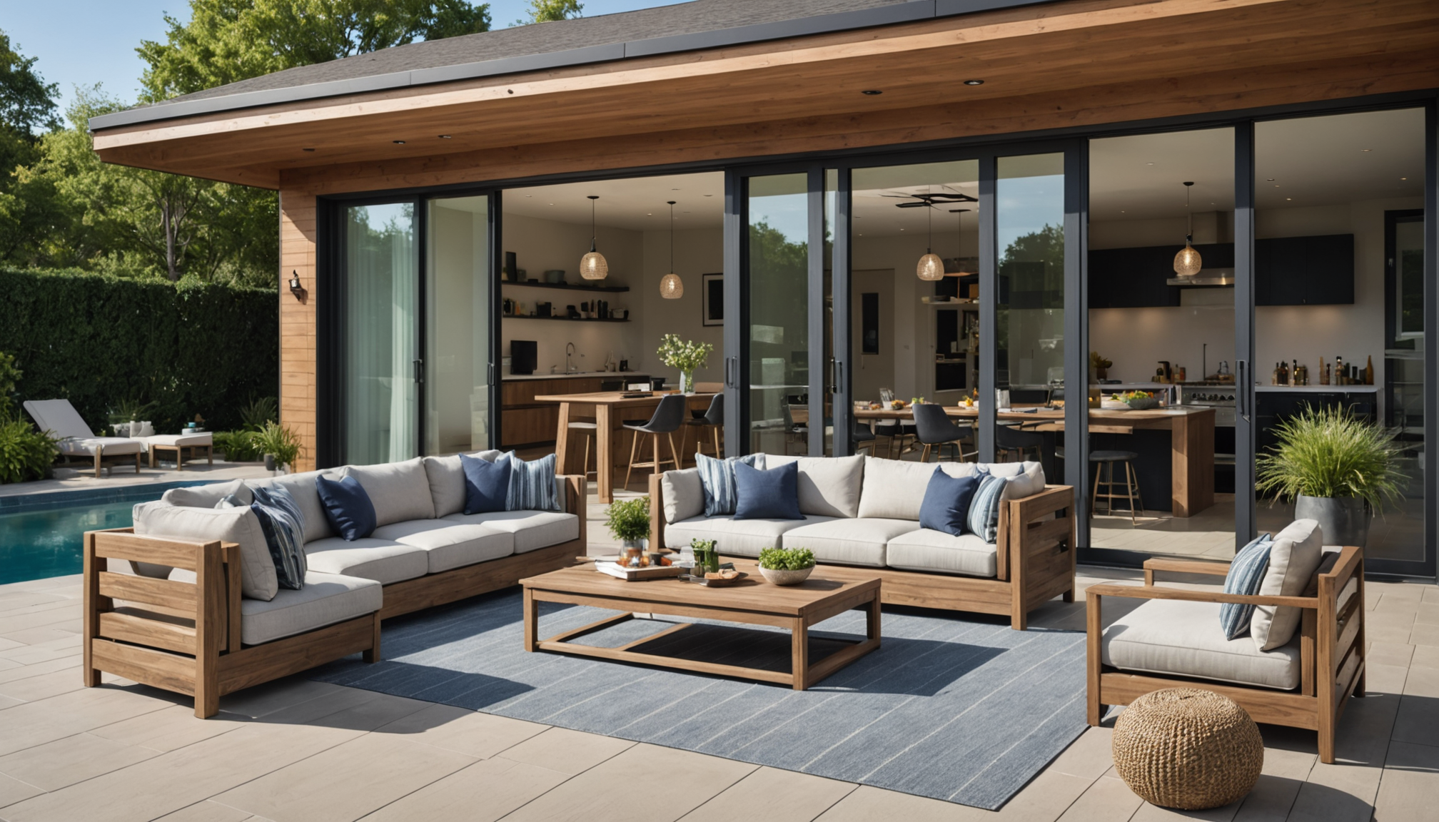 Illustration : posite haute densité : reproduit fidèlement l'aspect du — conseils pratiques pour harmoniser intérieur et extérieur