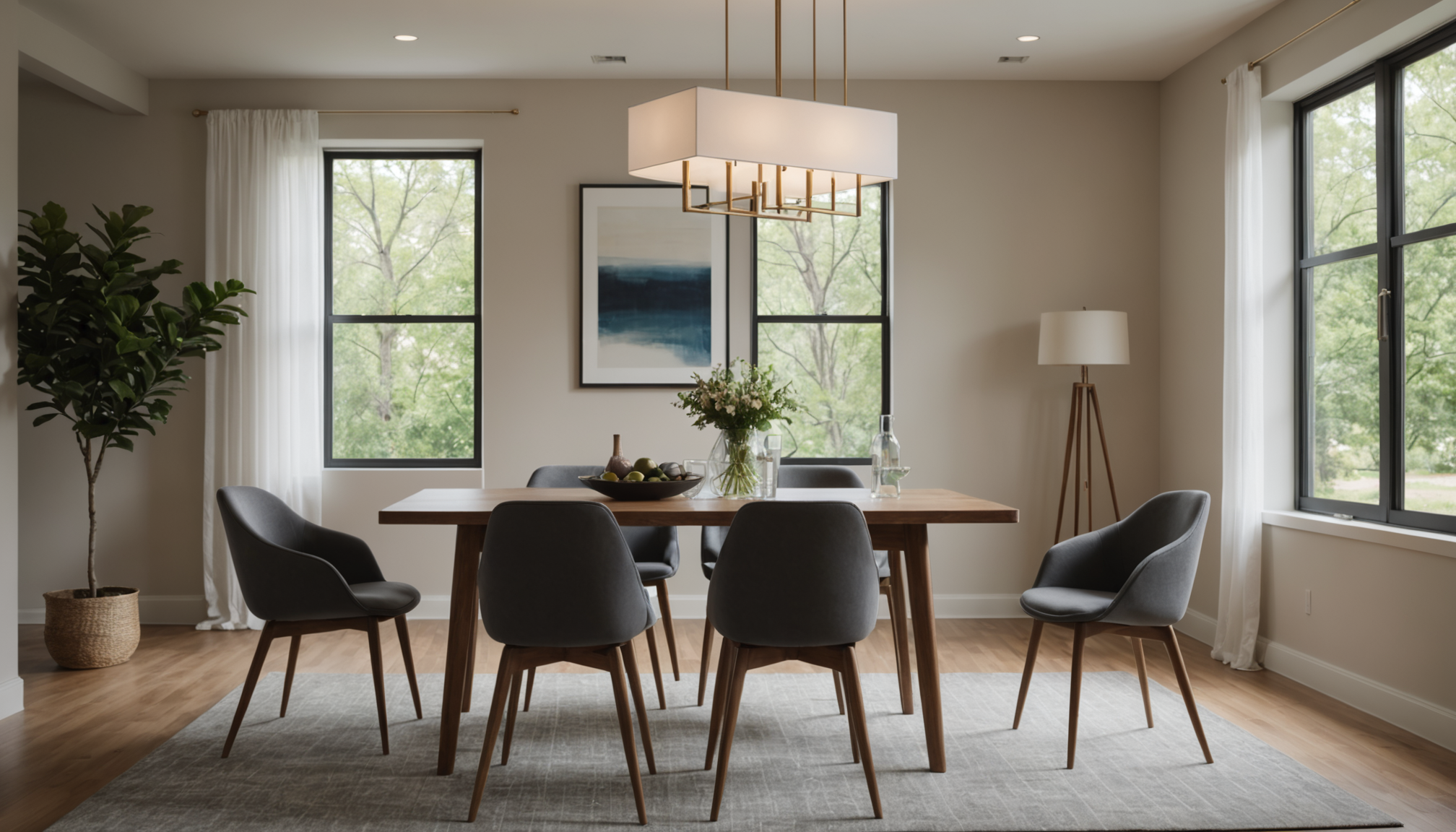 réinventer votre salle à manger avec de nouveaux meubles ? — carrée esthétique contemporaine, optimisation des angles espaces réduits,