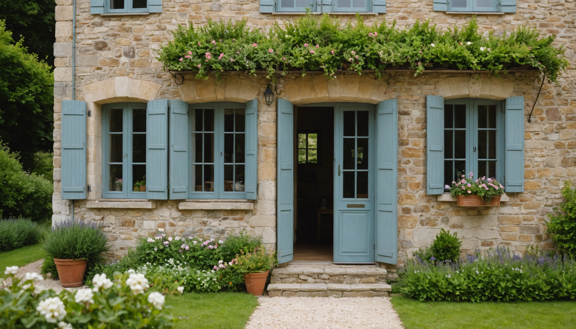Illustration : une maison typique ne se contente pas d'offrir — choisir une maison typique française pour vos vacances ?