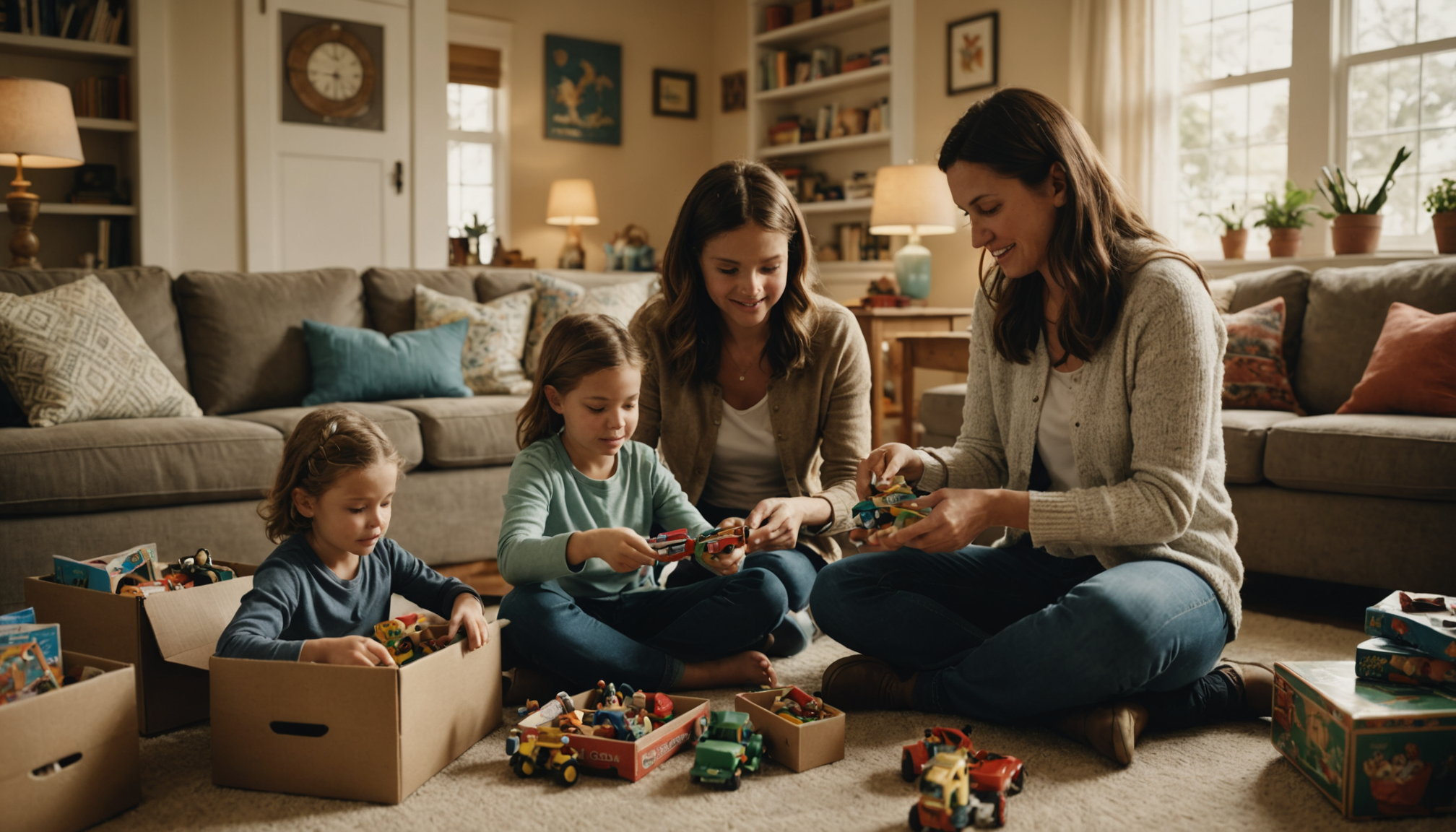 équilibre familial et bien-être : astuces pratiques à adopter — adoptez la règle du "un qui entre, un