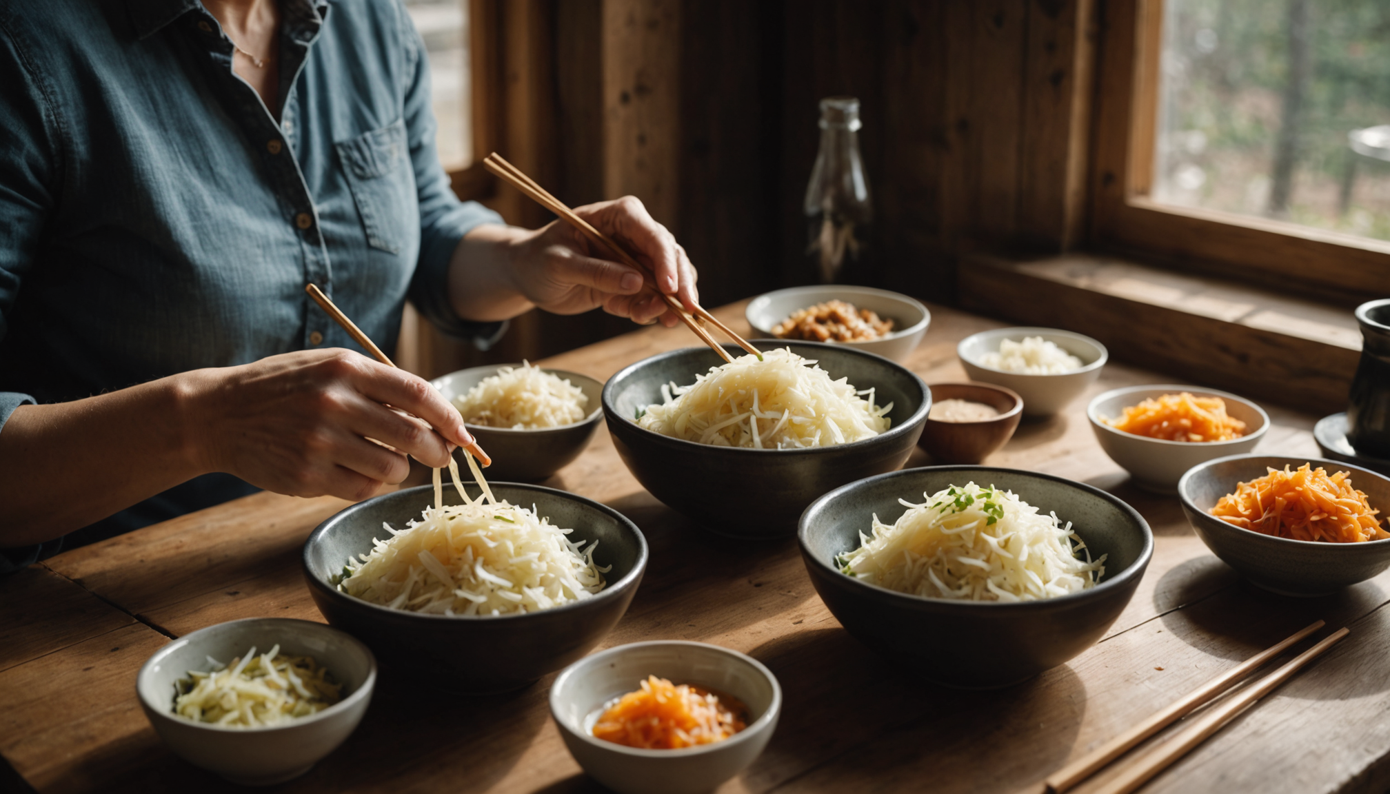 Illustration : ible intégrer des aliments fermentés (choucroute, kéfir, miso) — pratiques naturelles pour se sentir mieux chaque jour