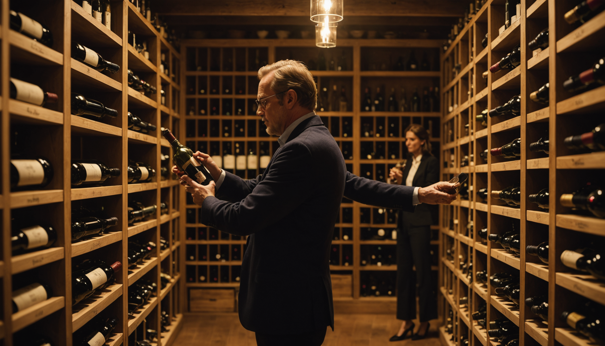 Illustration : certains amateurs optent pour la création d'une société — amateurs de vin : comment protéger et valoriser votre collection