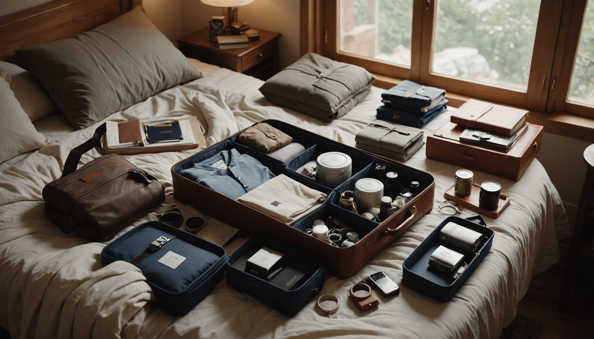 choisir la trousse idéale pour vos voyages — uvent esthétique raffinée et fonctionnalité grâce à des