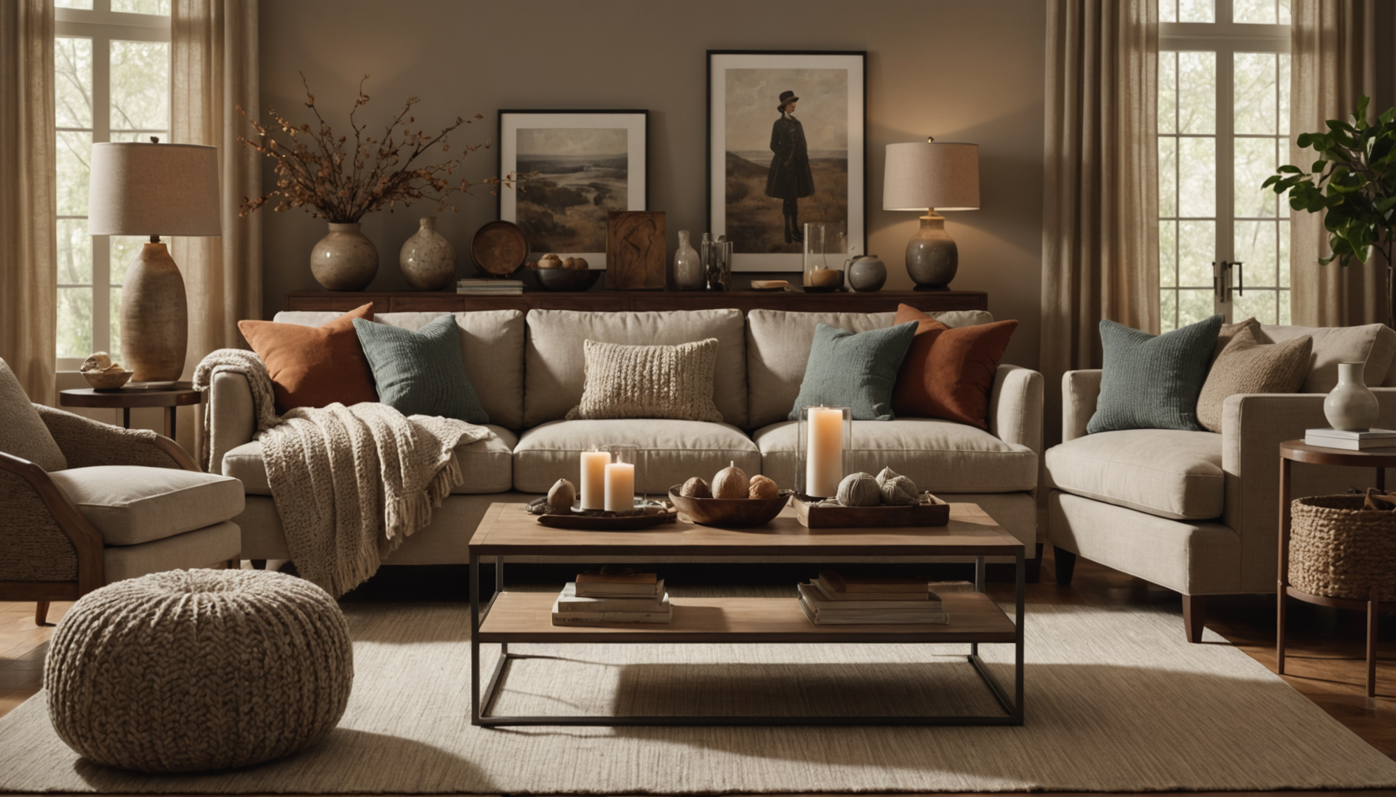 4 astuces pour un intérieur cosy et élégant — us aux textures apparentes : le tricot grossier,