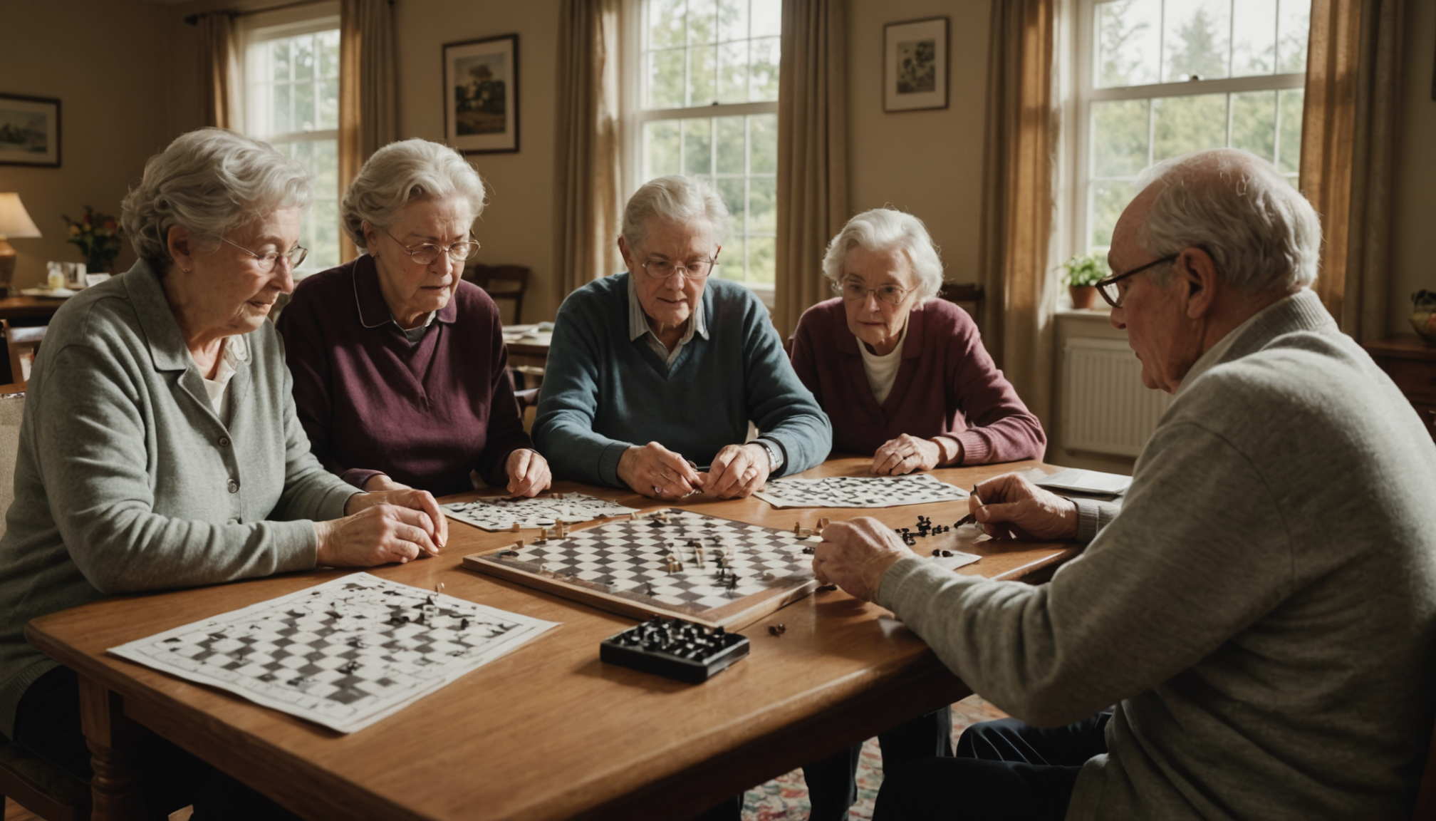 7 astuces pour améliorer le bien-être mental des seniors — plasticité cérébrale puzzles et mots croisés quotidien concentration,