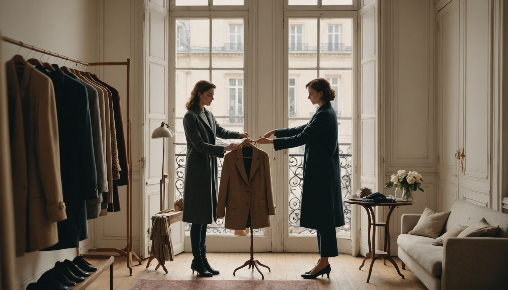 Illustration : prolongent la vie des vêtements et leur confèrent — ce que tout le monde ignore sur le style parisien