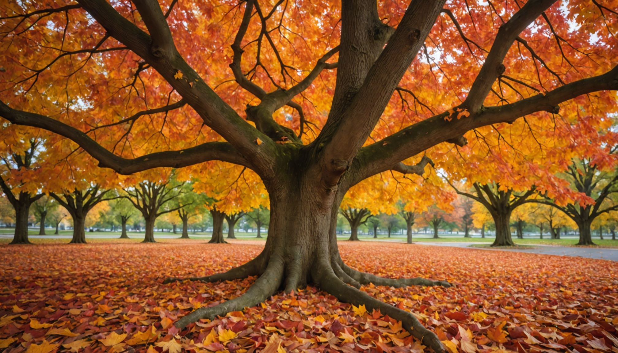 Illustration : ientalis : espèce asiatique plus rare, feuillage plus — le liquidambar est-il l'arbre d'automne idéal ?