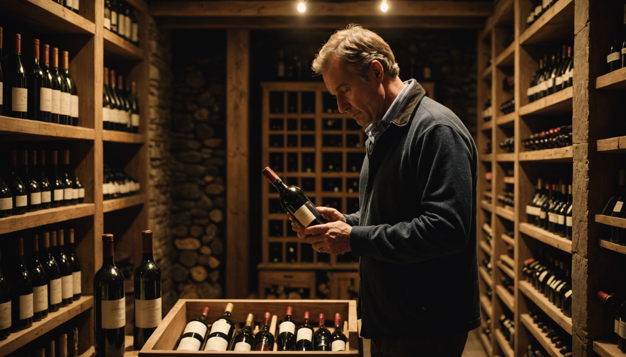 choisir sa cave à vin : astuces pour amateurs éclairés — d'une cave naturelle où le vin respire lentement,