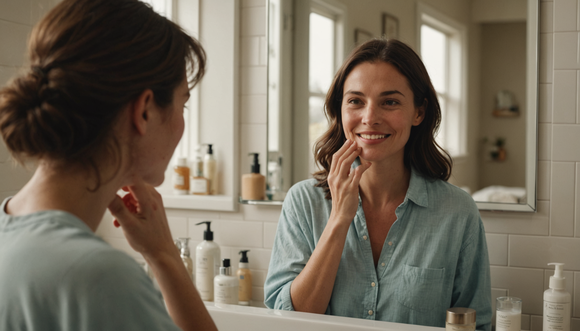 peau fatiguée : les solutions simples pour retrouver de l’éclat — dratante nourrit et scelle l'hydratation 5 protection solaire