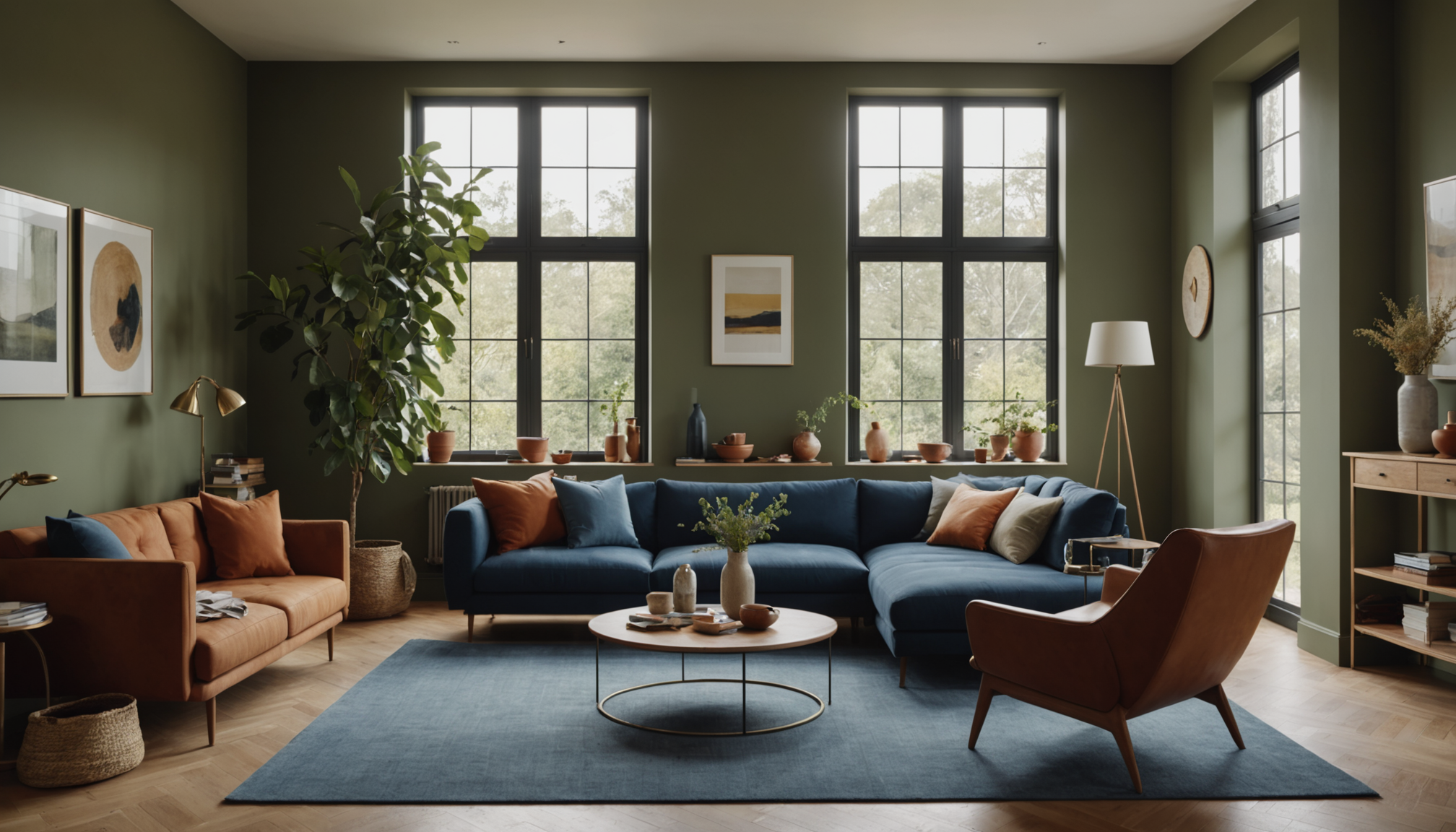 donner du cachet à une maison avec peu d’objets déco ? — les teintes terreuses apportent une chaleur immédiate :