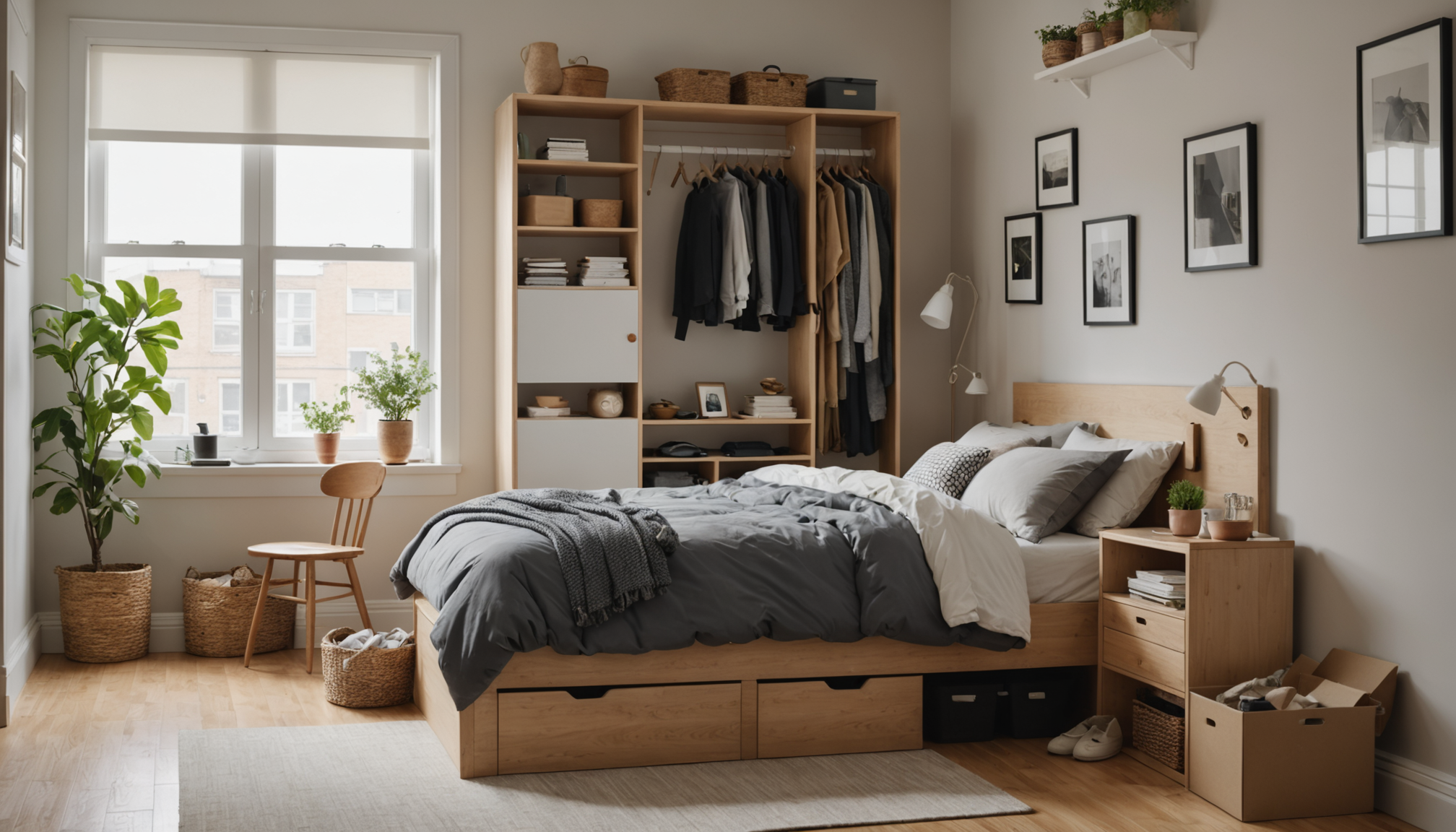 astuces pour garder une maison propre et bien organisée — pour les petits espaces, exploitez les zones souvent