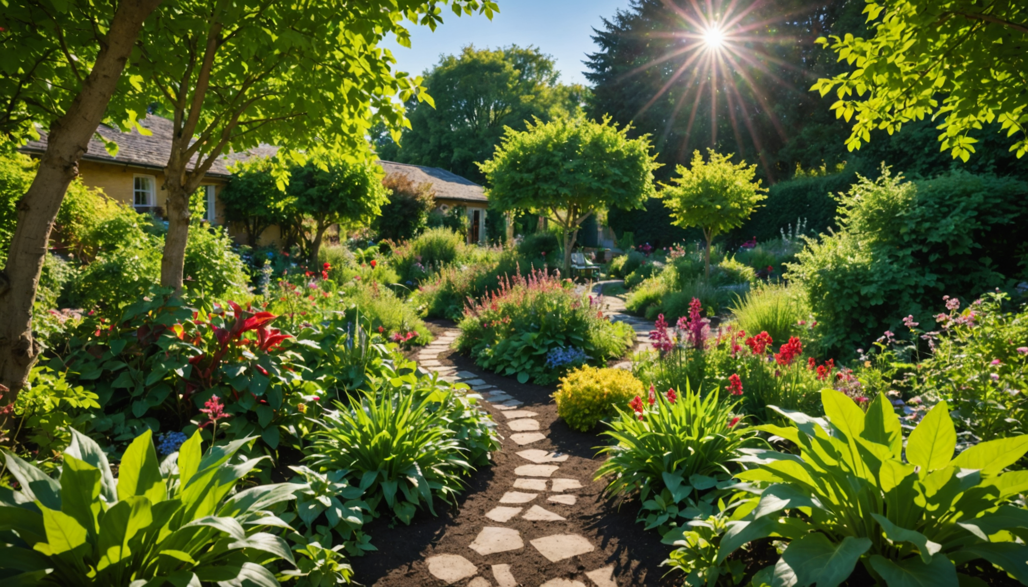 Illustration : é produit des végétaux sains qui se défendent — secrets d’un sol fertile pour un jardin en pleine santé