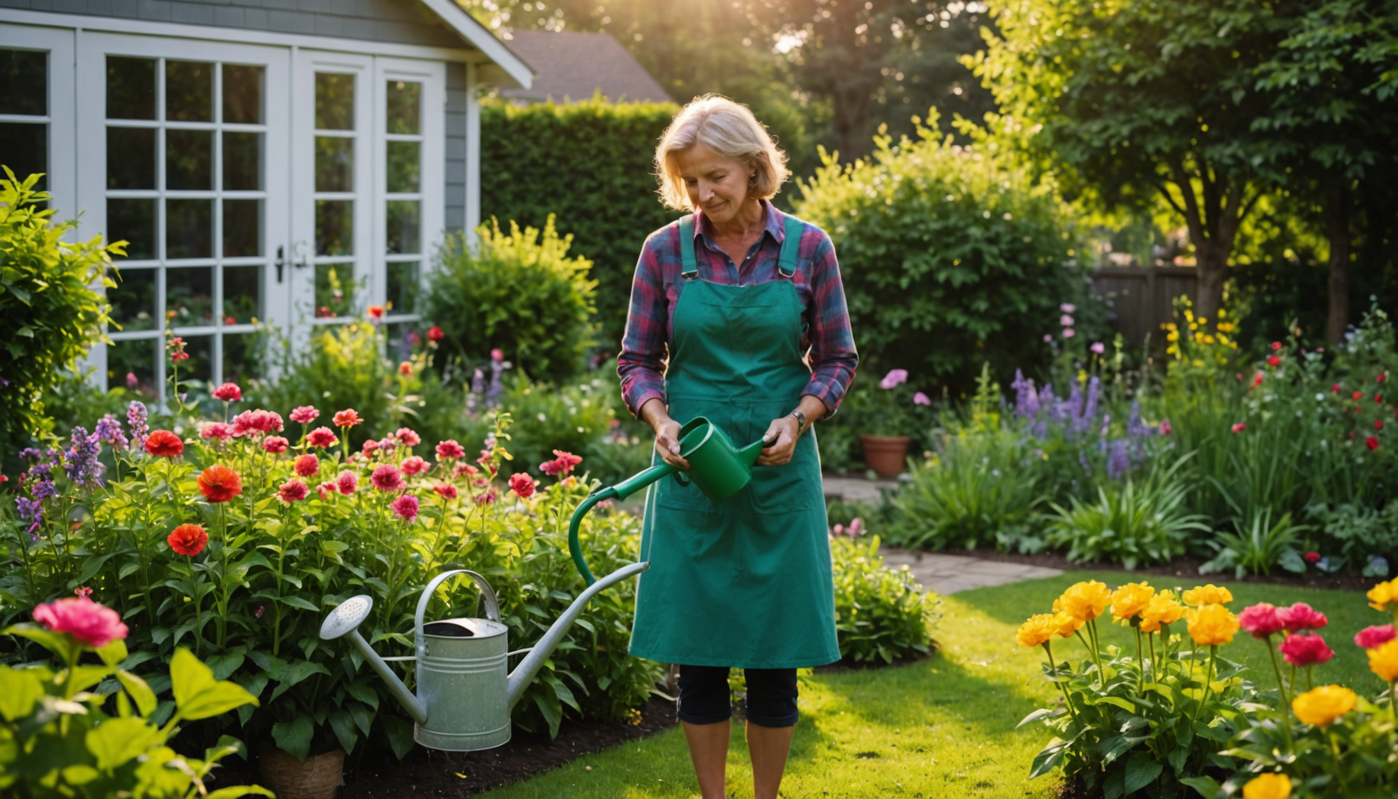 Illustration : l'arrosage raisonné préserve cette ressource précieuse. arrosez tôt — rendre sa maison plus écologique au quotidien ?