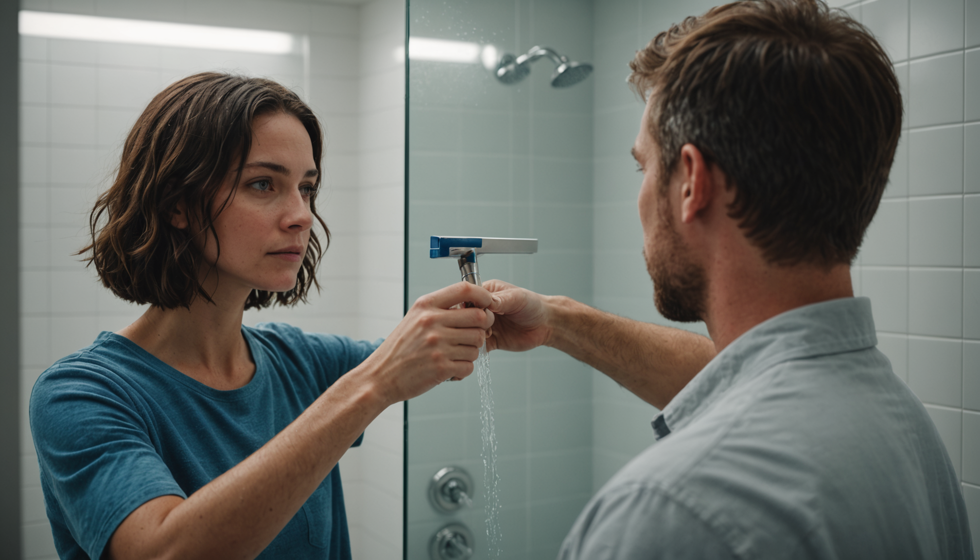 Illustration : la salle de bain requiert une attention particulière — astuces indispensables pour une maison toujours propre