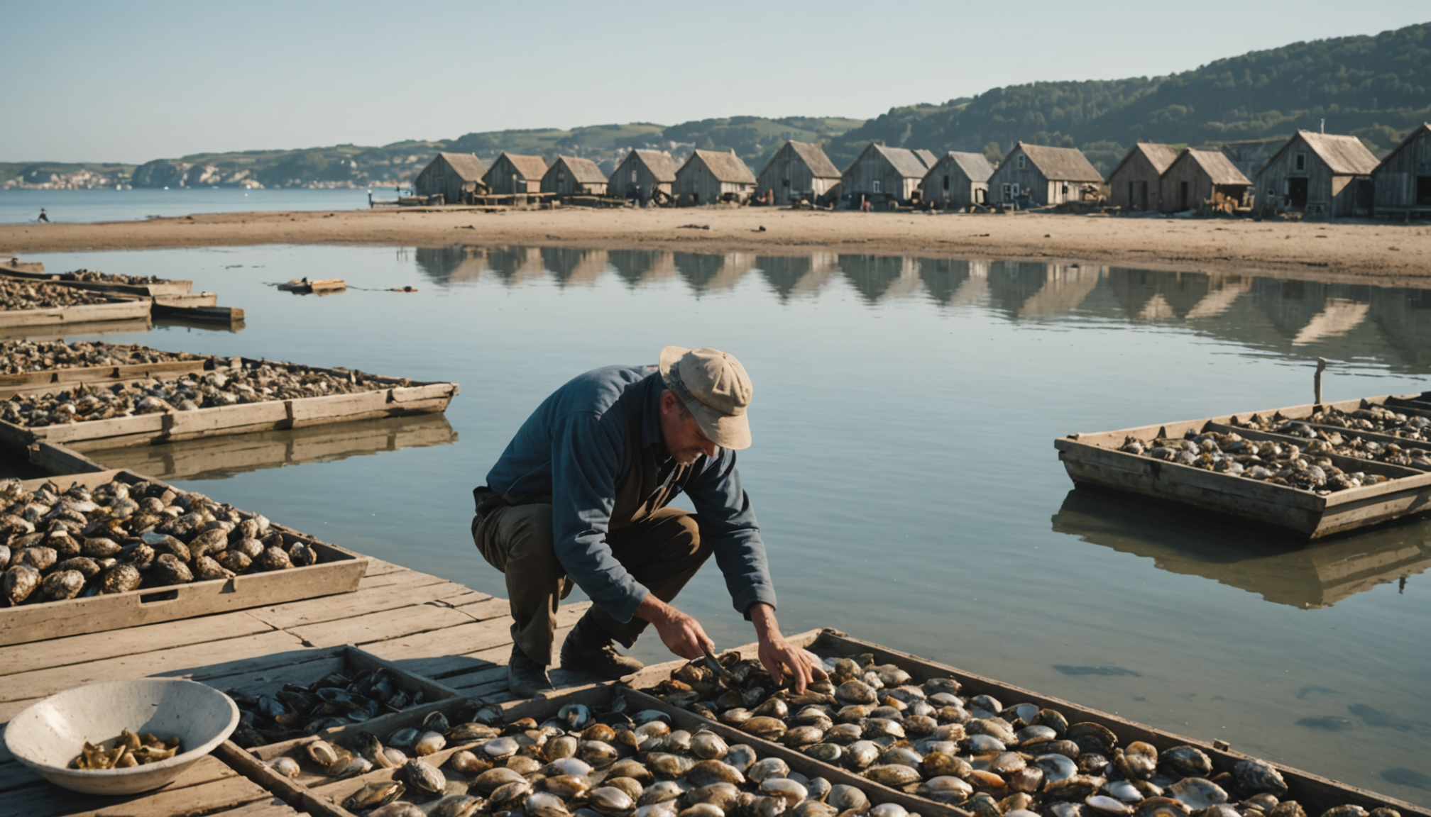 parcourez les trésors cachés de l'hexagone — où chaque producteur cultive ses coquillages avec un