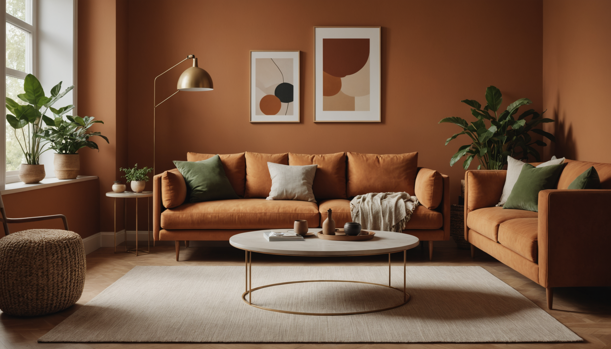 sublimez votre intérieur avec des idées déco innovantes — les nuances terreuses reviennent en force : terracotta,