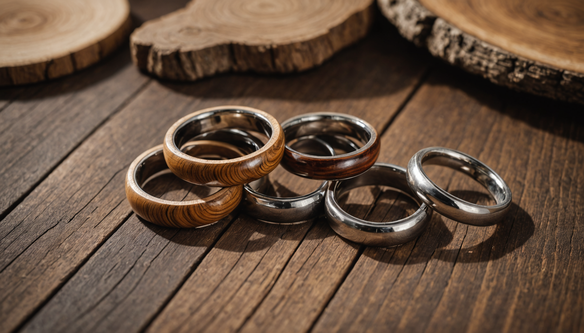 bagues en bois : l'alliance parfaite entre robustesse et confort — cette diversité permet de répondre à tous les