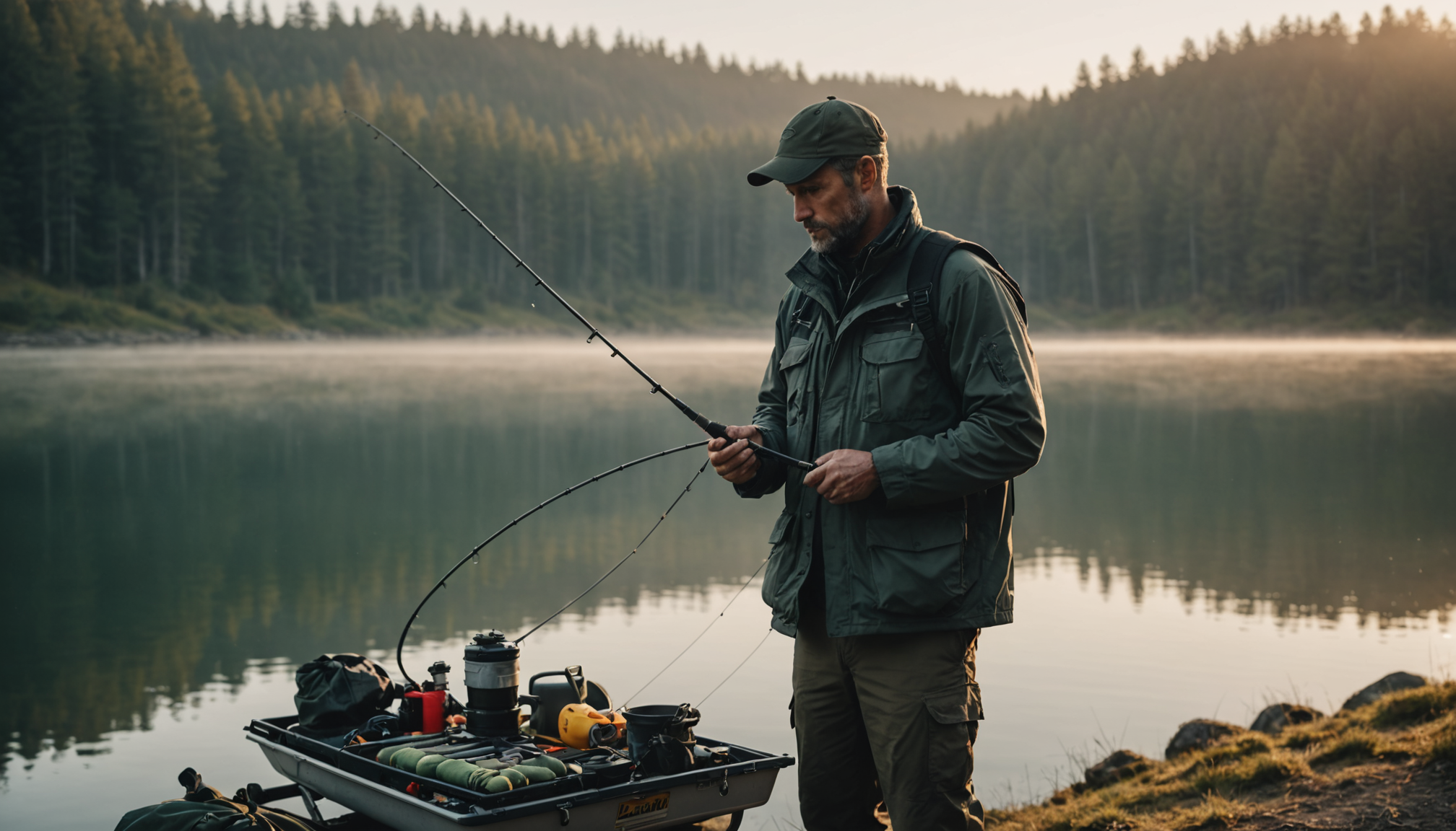 Illustration : les propri&eacute;t&eacute;s thermor&eacute;gulatrices de ces tissus maintiennent une &mdash; &eacute;quipement de p&ecirc;che r&eacute;volutionnera votre prochaine sortie ?
